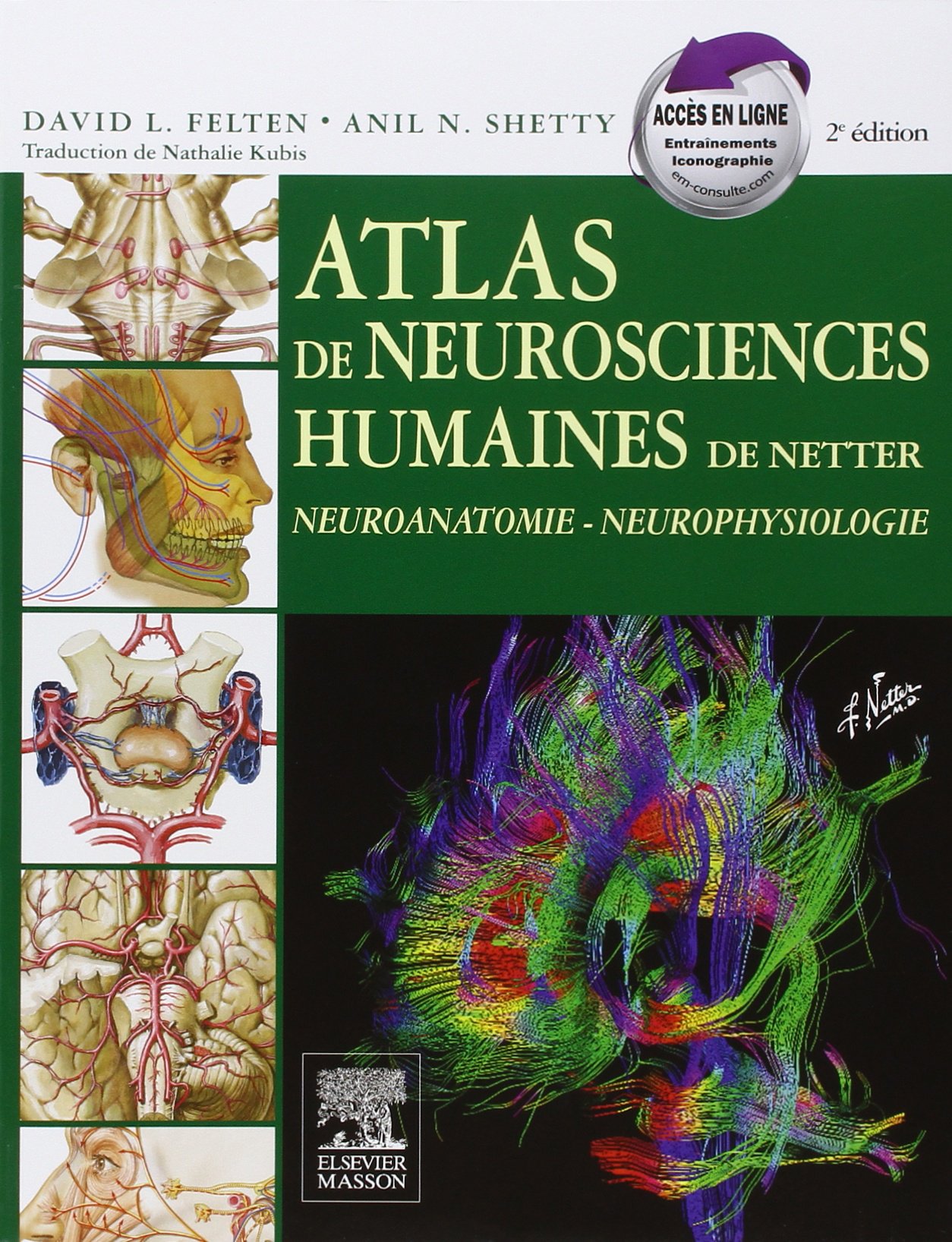 Atlas de neurosciences humaines de Netter: Neuroanatomie-Neurophysiologie