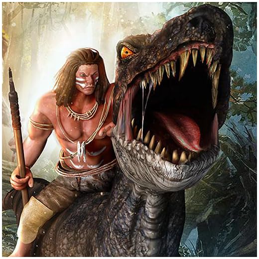Bigfoot Dinosaur King Hunting Jungle Island Kids Adventure : Dino World Survival Quest Mission Game 2023