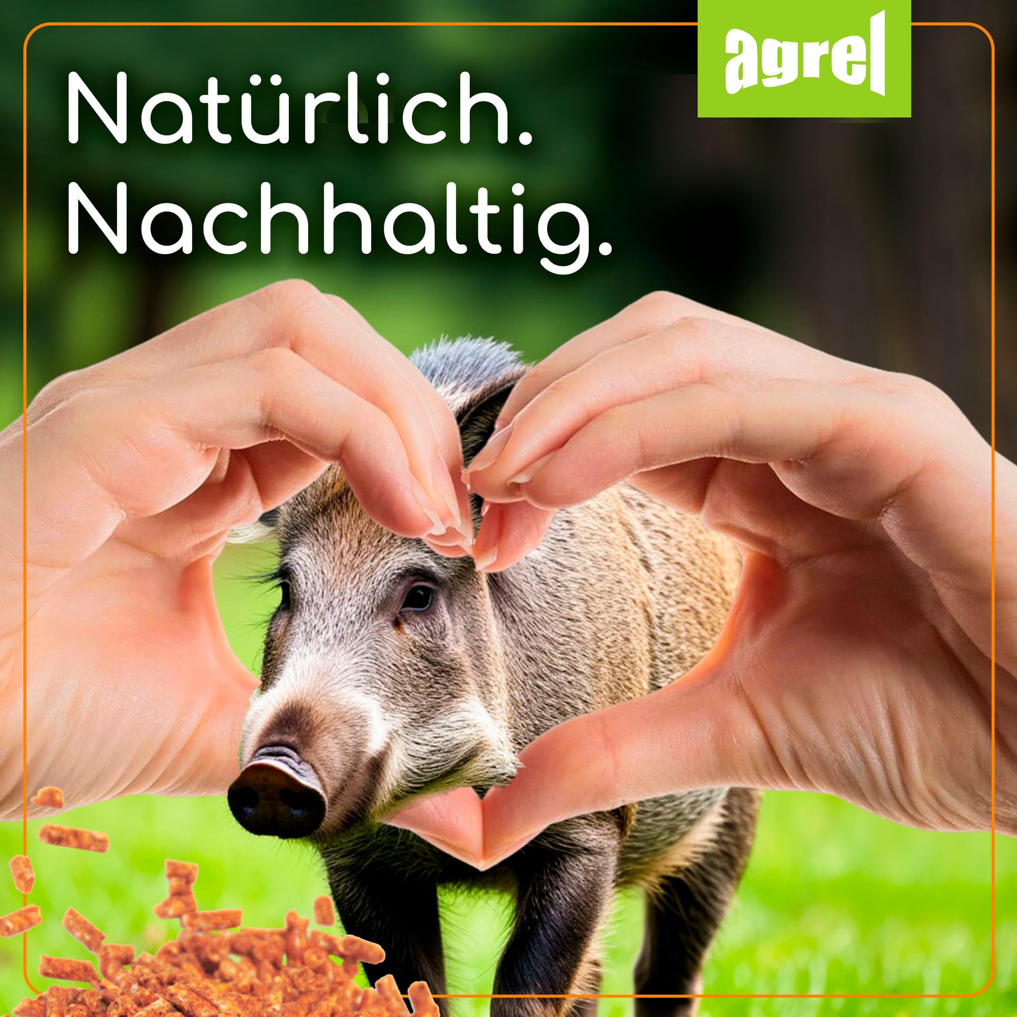 Repelan Wildschwein Abwehr Pellets 15 kg | Wildschweinschreck ohne Strom | Wildschutzmittel für Garten, Feldrand & Landwirtschaft