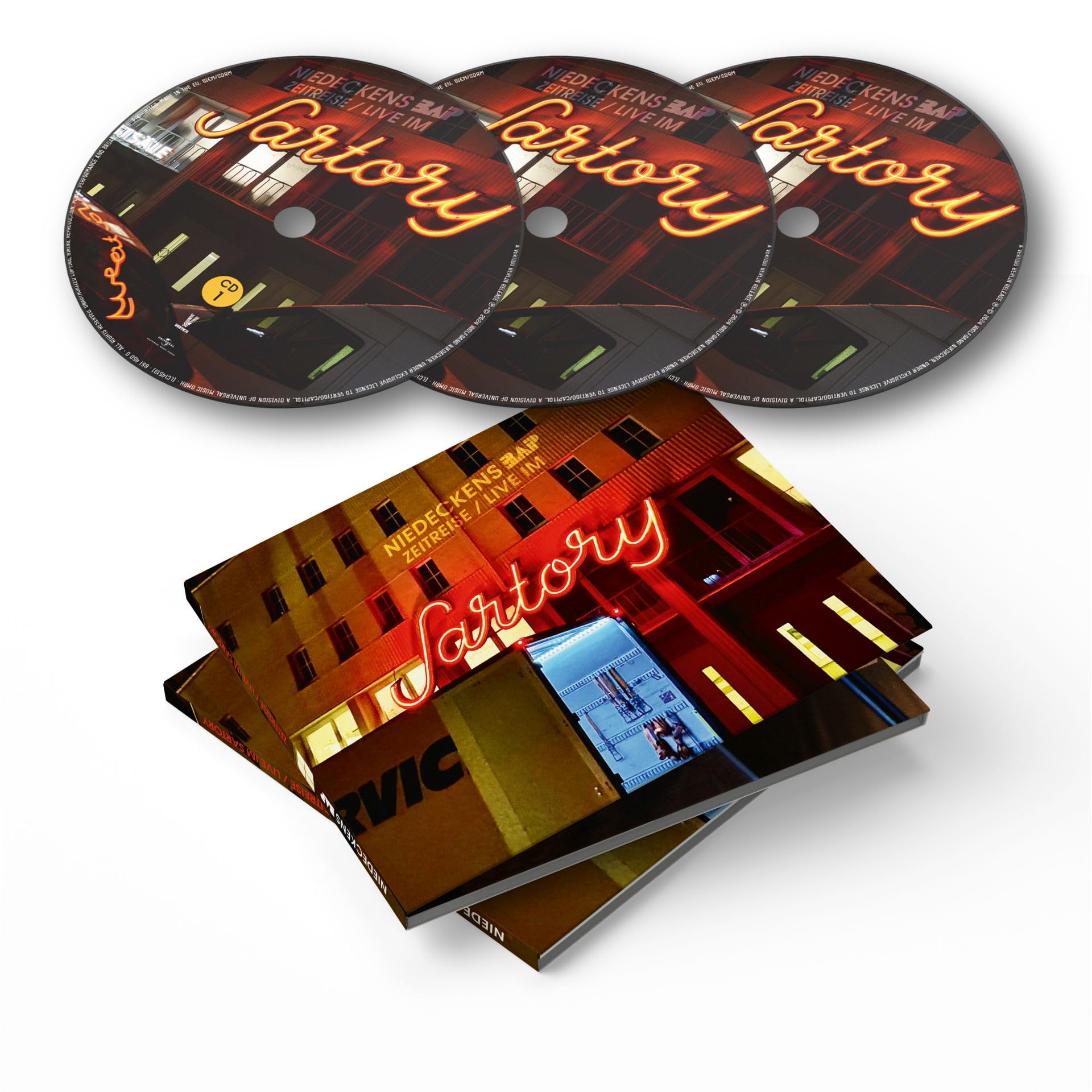 Zeitreise / Live im Sartory (3cd)