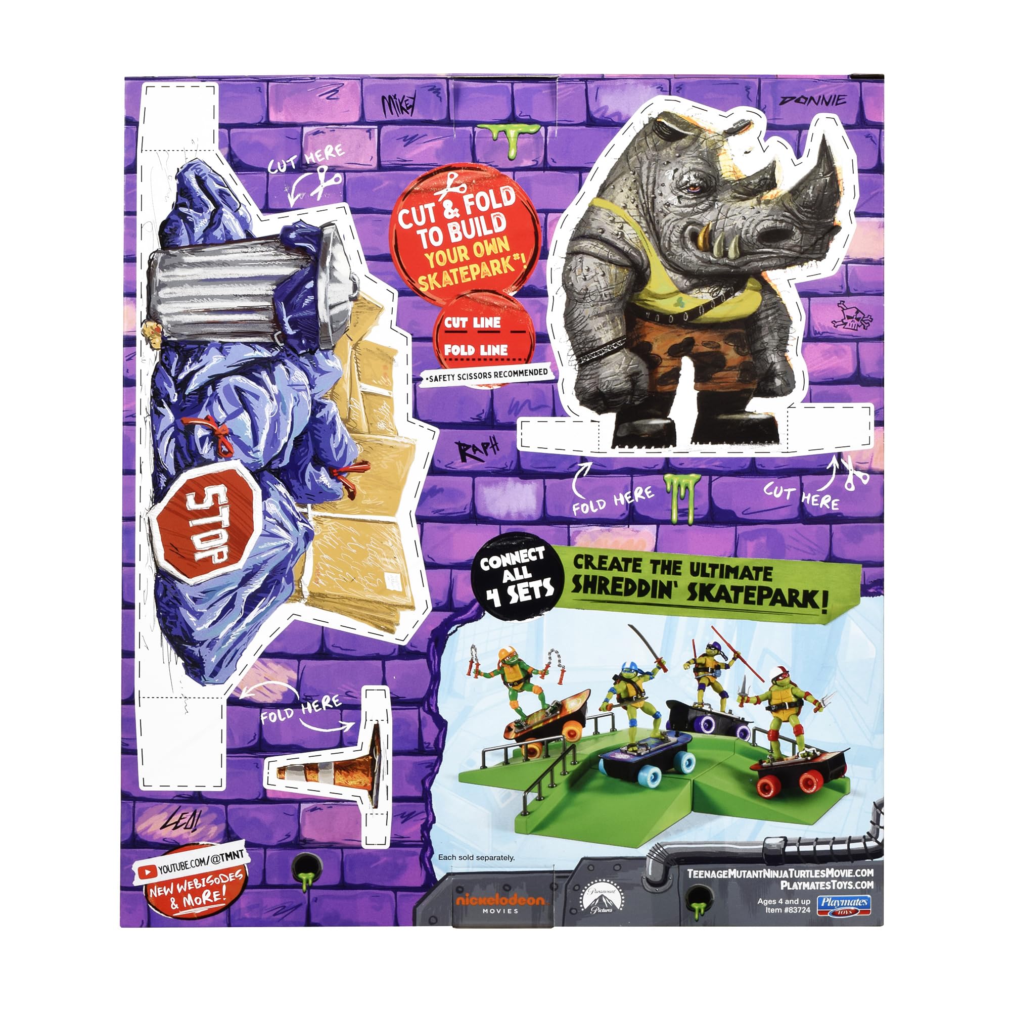 TEENAGE MUTANT NINJA Turtles Raphael Skateboard - Exclusivo de Amazon