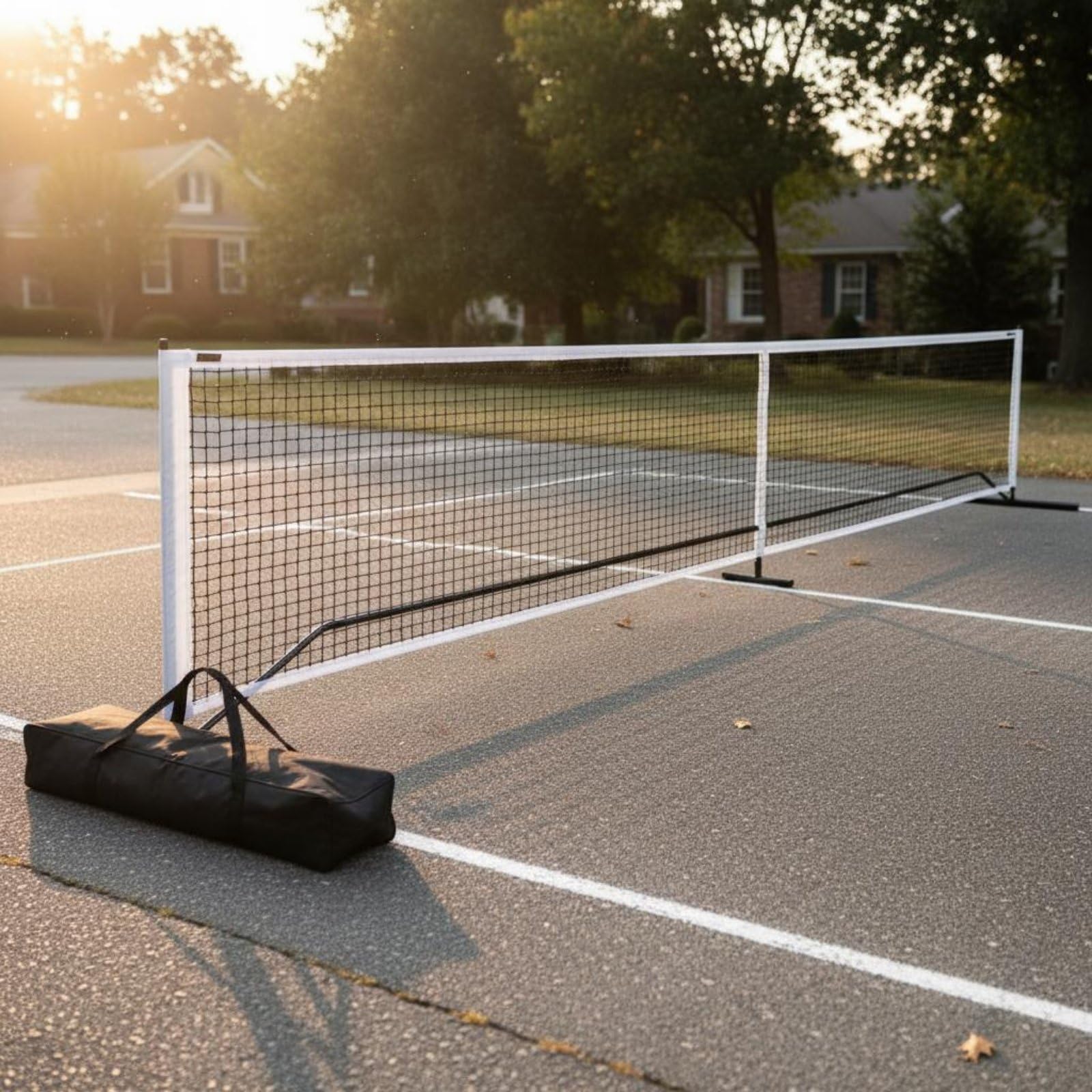 Rete da Pickleball Portatile Uso Interno Ed Esterno Rete da Pickleball Standard Leggero Attrezzatura Sportiva per Ragazzi, Allenamento, All'aperto