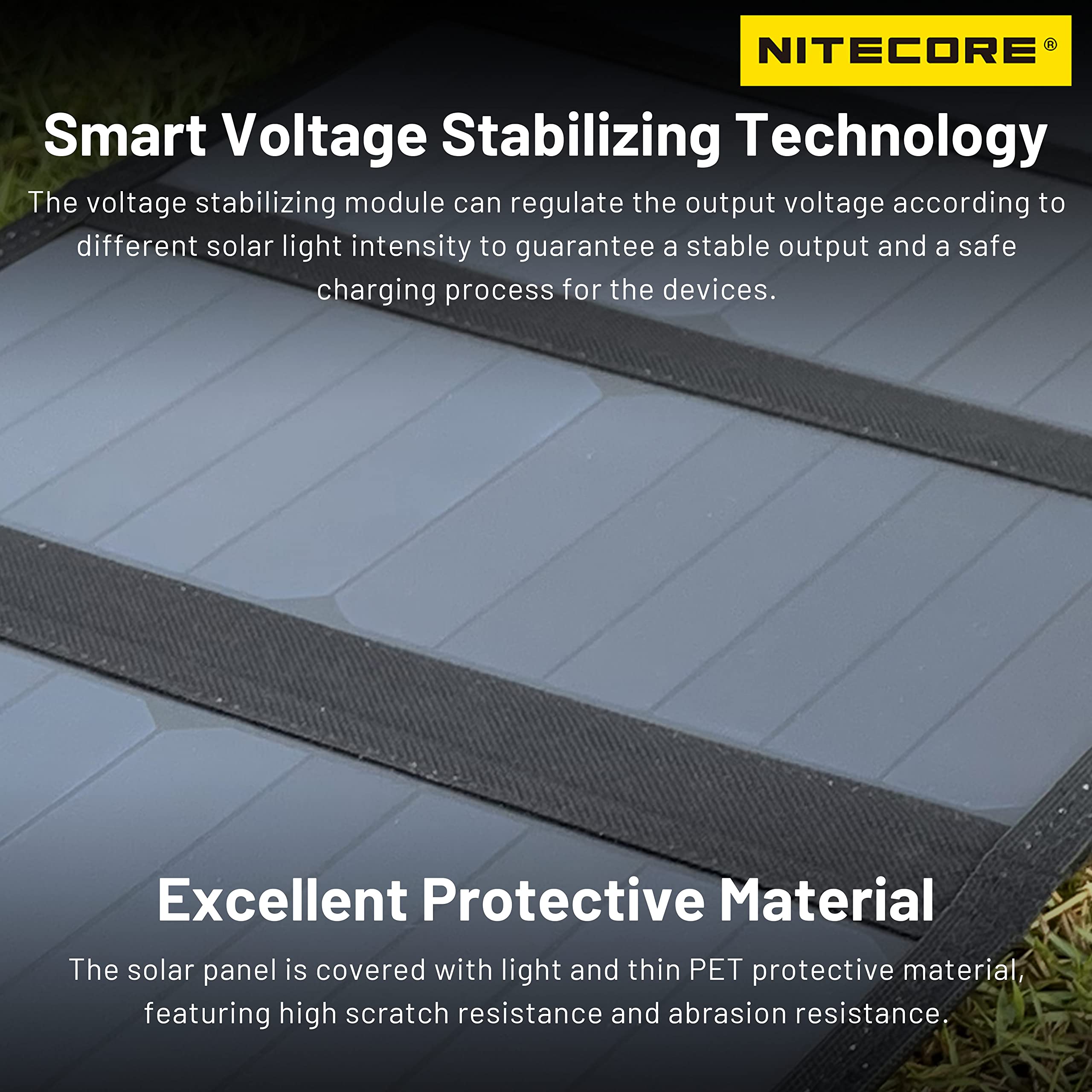 Amazon.co.jp: NITECORE FSP30 30W 折りたたみ式 ソーラー充電器 PD