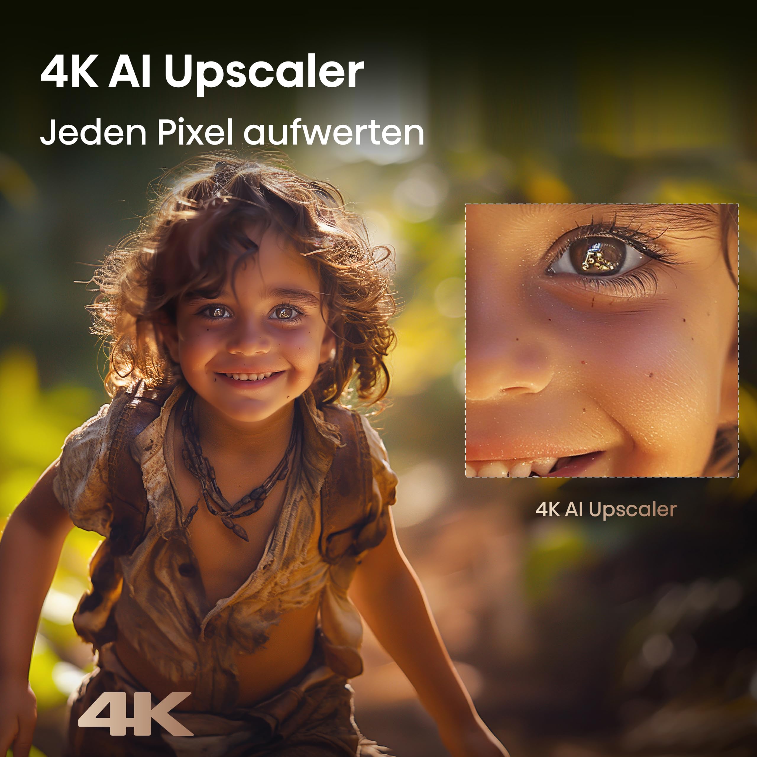 Hisense PX3-PRO 4K Smart Laser Projektor/Ultrakurzdistanzbeamer/ 80''-150‘‘ Projektionsgröße/Hisense LPU Technologie/Dolby Vision.Atmos/Xbox-Zertifiziert/ 3000 ANSI Lumen/Erweitertes Farbspektrum