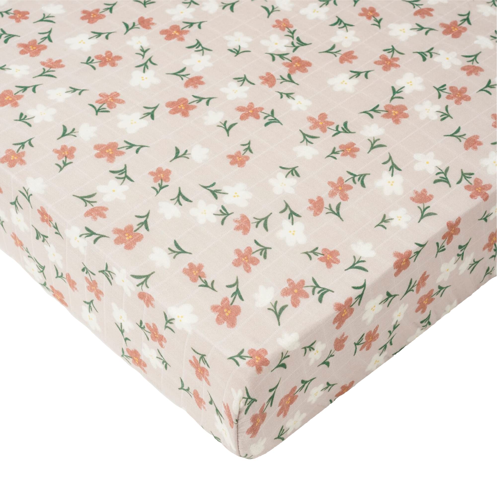 Muslin Crib Sheet Fitted Bedding Covers for Baby & Toddler Mattresses