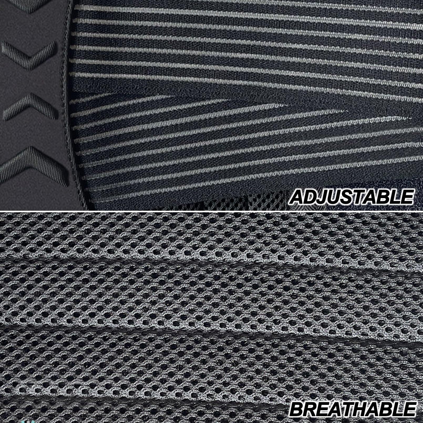 Fascia Lombare Cintura di Supporto for La Vita Traspirante Regolabile Adatta for L'esercizio Rinforzo Schiena(Large)