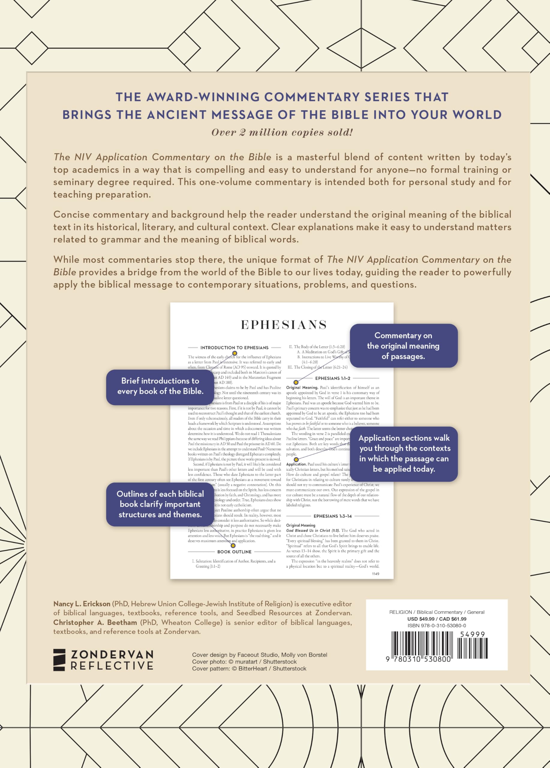 The NIV Application Commentary on the Bible: One-Volume Edition