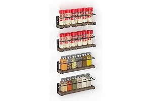 Innovative Space Aid Spice Rack for Effortless Kitchen Organization