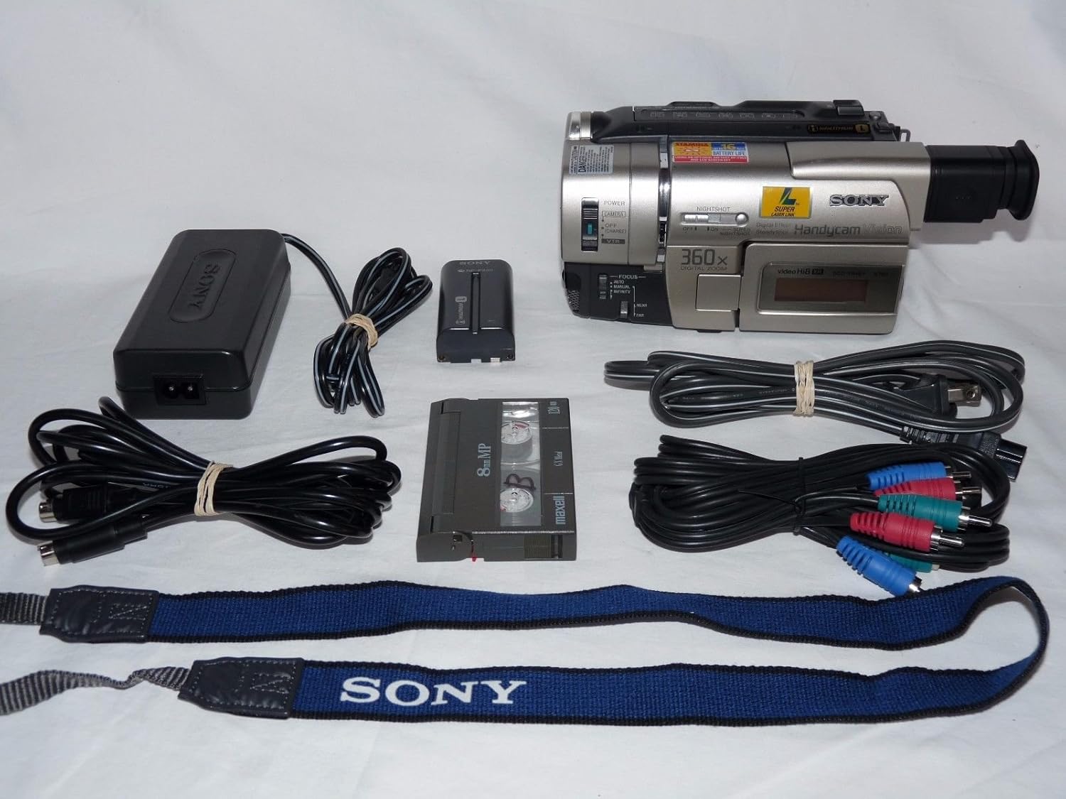 Sony CCDTRV87 Hi8 Camcorder Amazon.ca Electronics