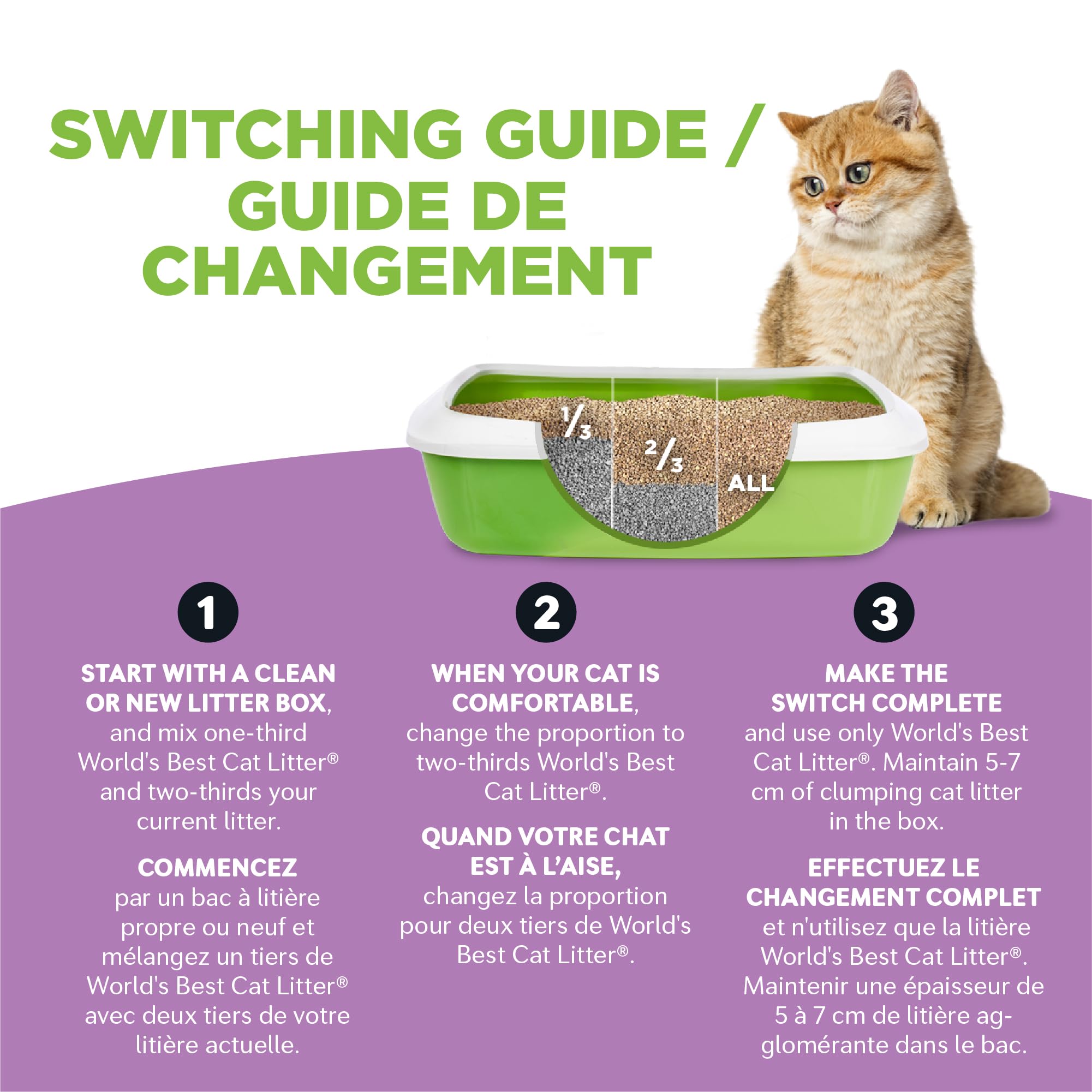 Worlds Best Cat Litter, Arena/Lavanda, 12.7kg
