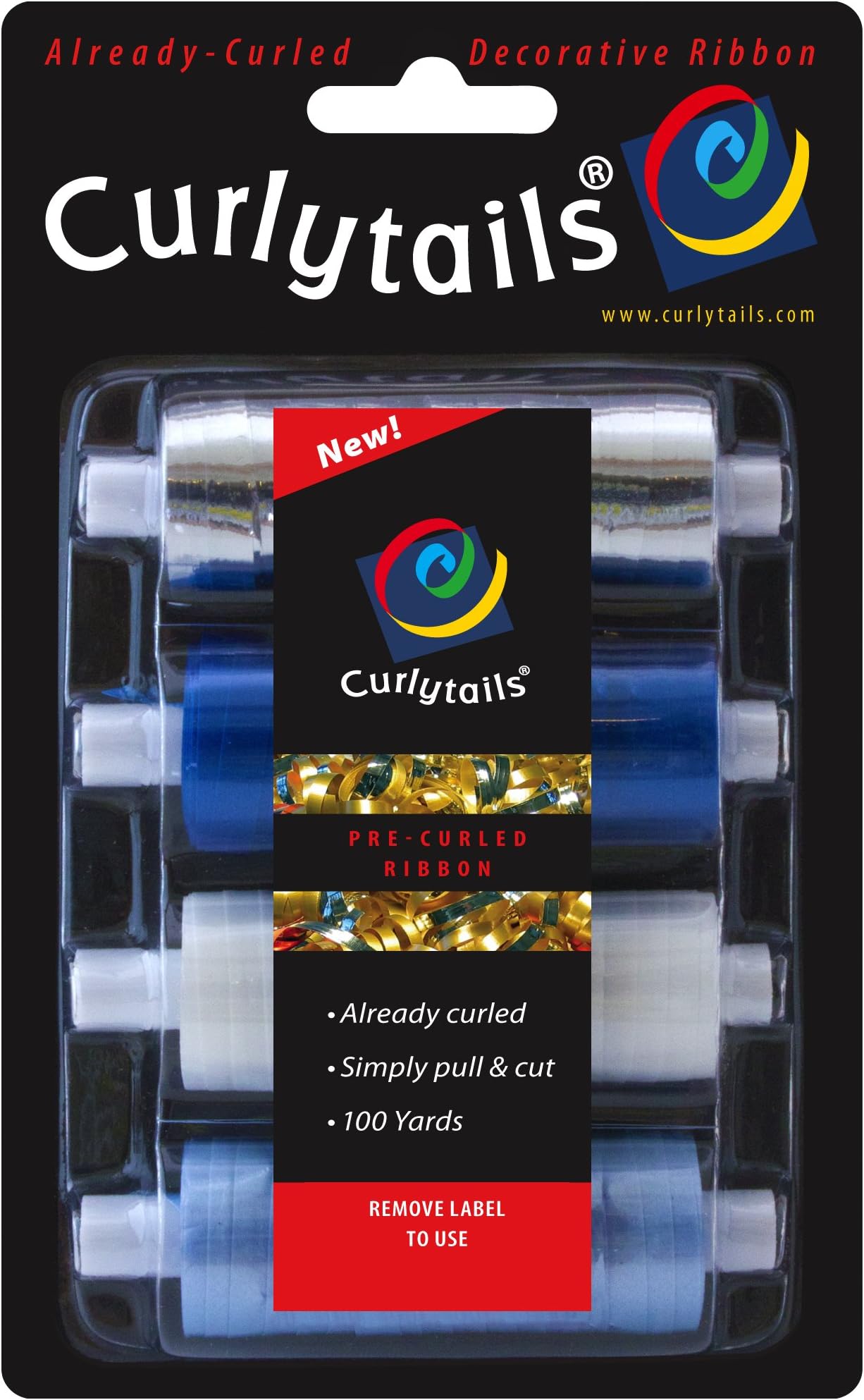 Curlytails Winter Ribbon Pack