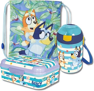 Stor Bluey Packed Lunch Set