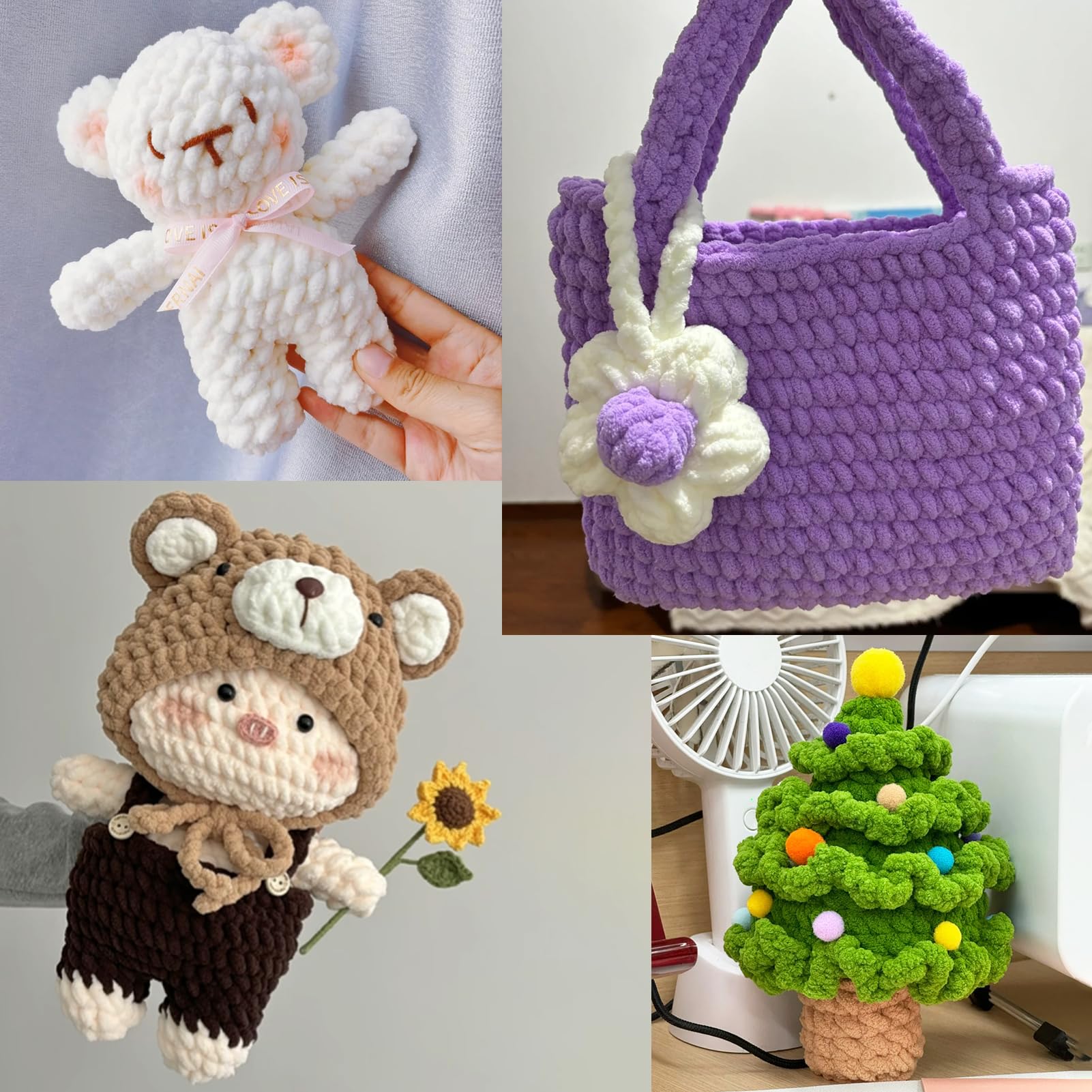 Kit de 10 Pelotes de Fil Chenille Ricorumi Nilli Nilli Pastel - Rico Design Kit de 10 Pelotes de Fil Chenille Ricorumi Nilli Nilli Pastel - Rico Design