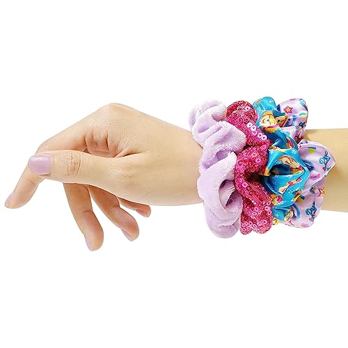 Miniatura 7 de Luv Her Paw Patrol - Juego de accesorios para el cabello, cepillo desenredante de 9 pulgadas, 4 coleteros y cintas para el cabello para niñas