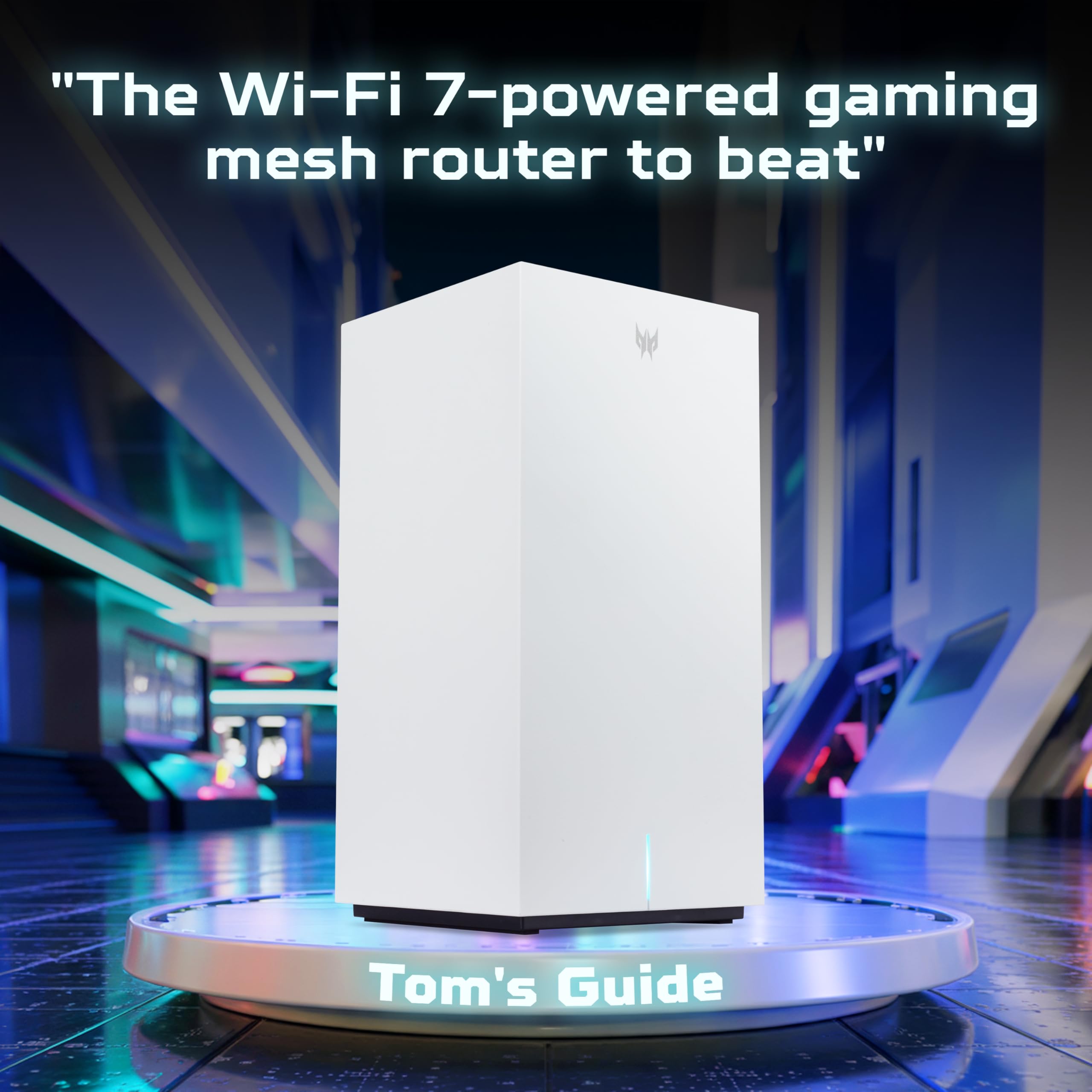 Routeur WiFi Predator Connect T7, WiFi 7, Jusqu'à 5.7Gbps, Latence 1 ms, Compatible Intel® Killer™ Prioritization Engine, Système Mesh