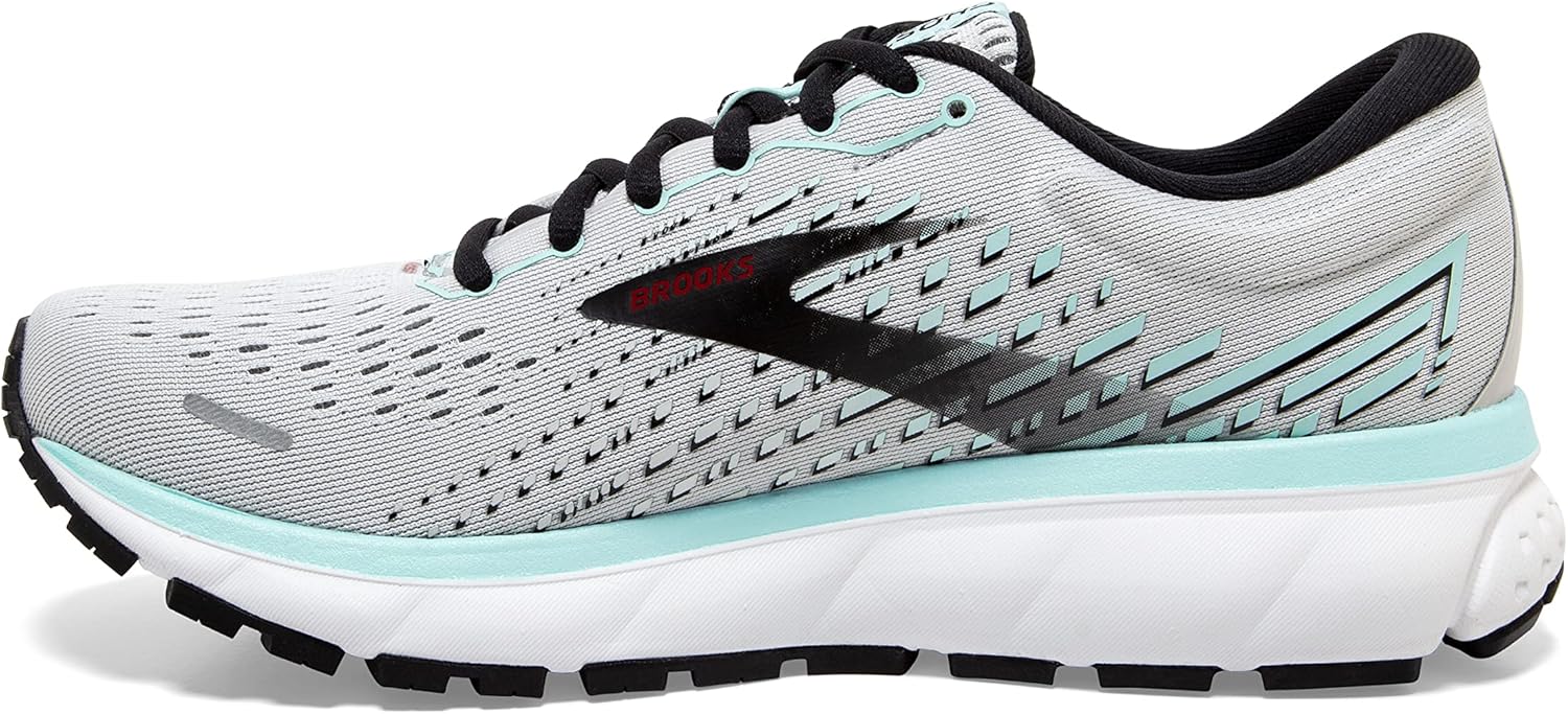 Brooks Women's Ghost 13 Running Shoe 7.5 Grey/Aqua