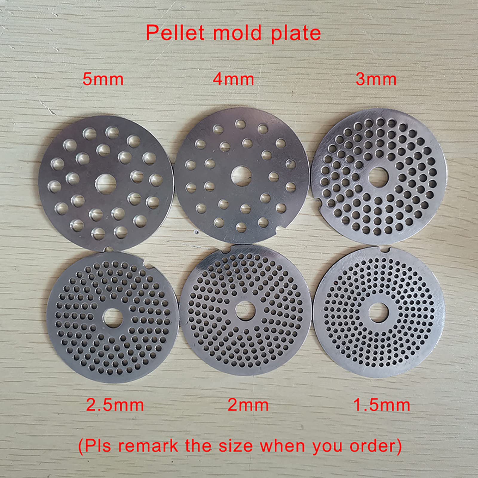 Futterzubereiter für Hunde und Katzen, manuelle Pelletmaschine für Tierfutter, Herstellung von Pellets für Hunde und Katzen mit 2/3/4/5/6/7-mm-Formen, Haushaltsfutter-Pelletprozessor für kleine Fische