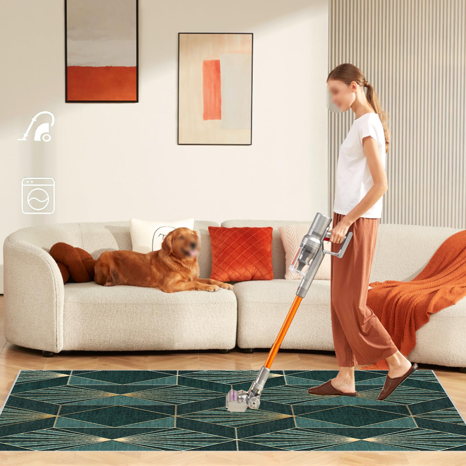 Tapis pour Chaise de Bureau 180 x 230 cm | Tapis Chaise Gaming Antidérapant | Tapis sous Chaise Bureau | Tapis protège-Sol pour Chaise de Bureau | Tapis de Protection de Sol pour sols durs