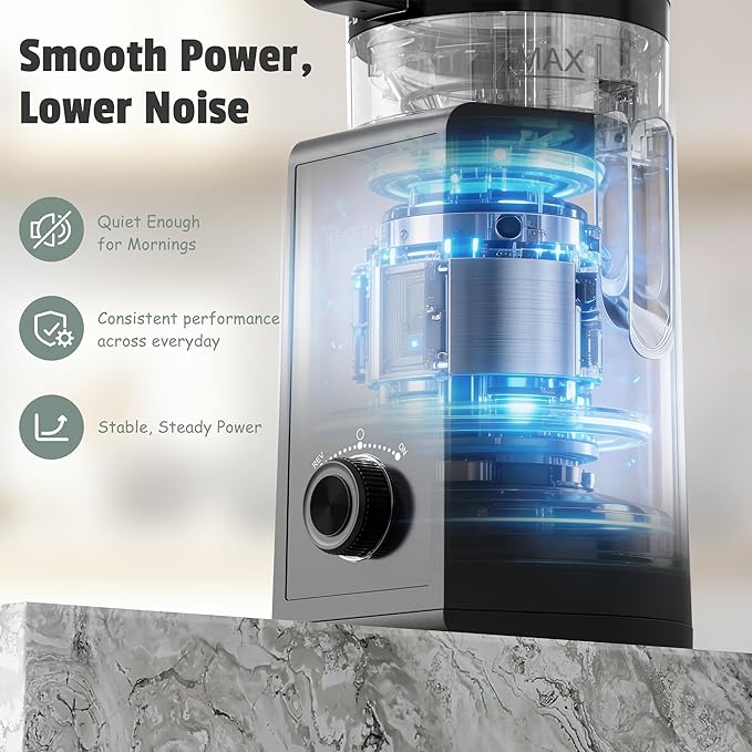 Extractor Jugos Prensado Frío Boca Ancha 3 en 1 300W 110V miniatura 6