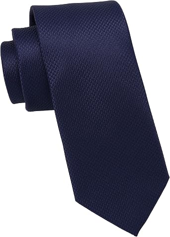 Ben Sherman Mens Textured Solid Necktie | Classic Modern Tie for Business & Formal Wear