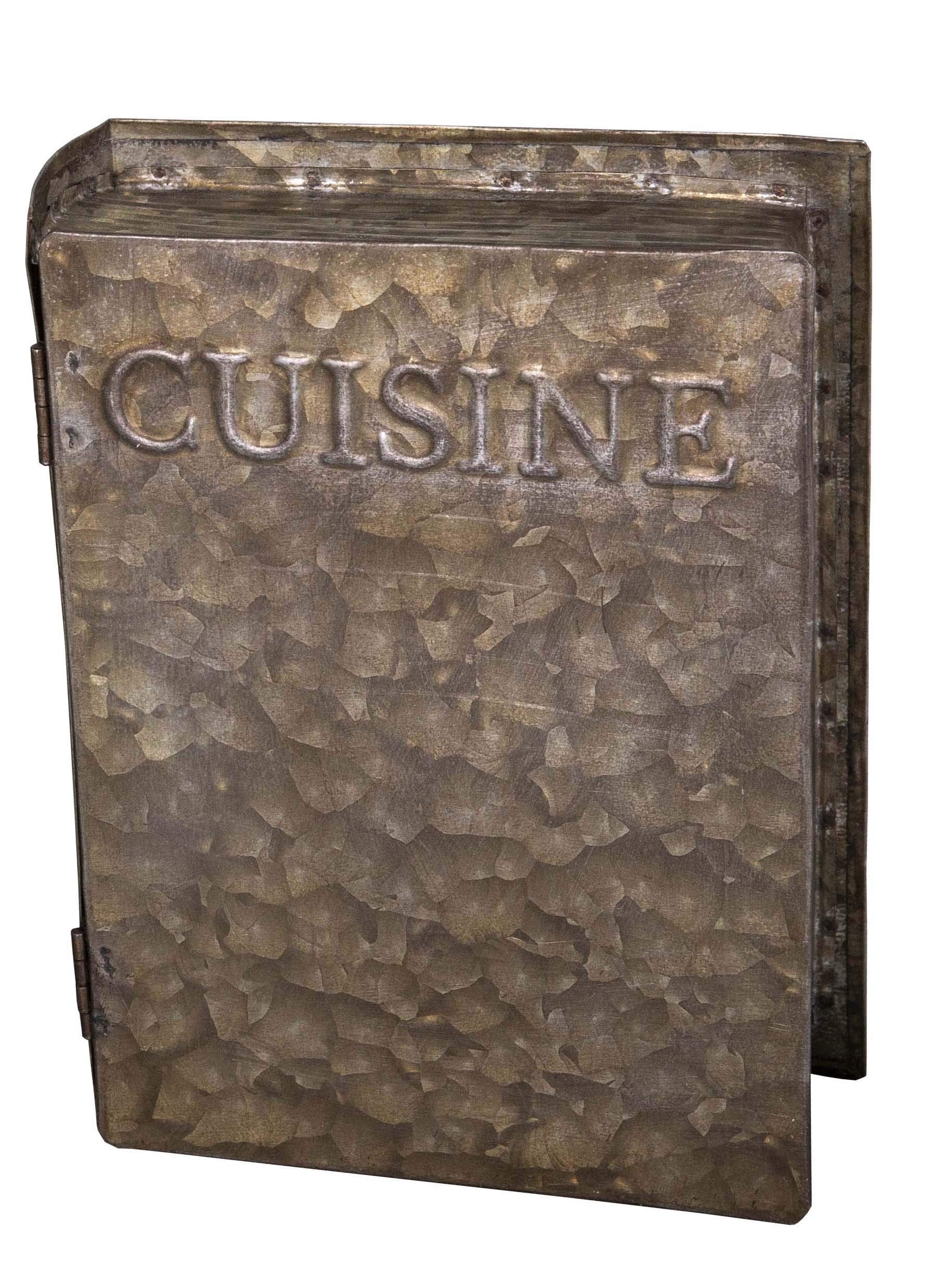Antic Line Set 2 scatole false libri cucina