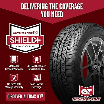 Amazon.com: General Altimax RT45 225/60R16 98T : Automotive