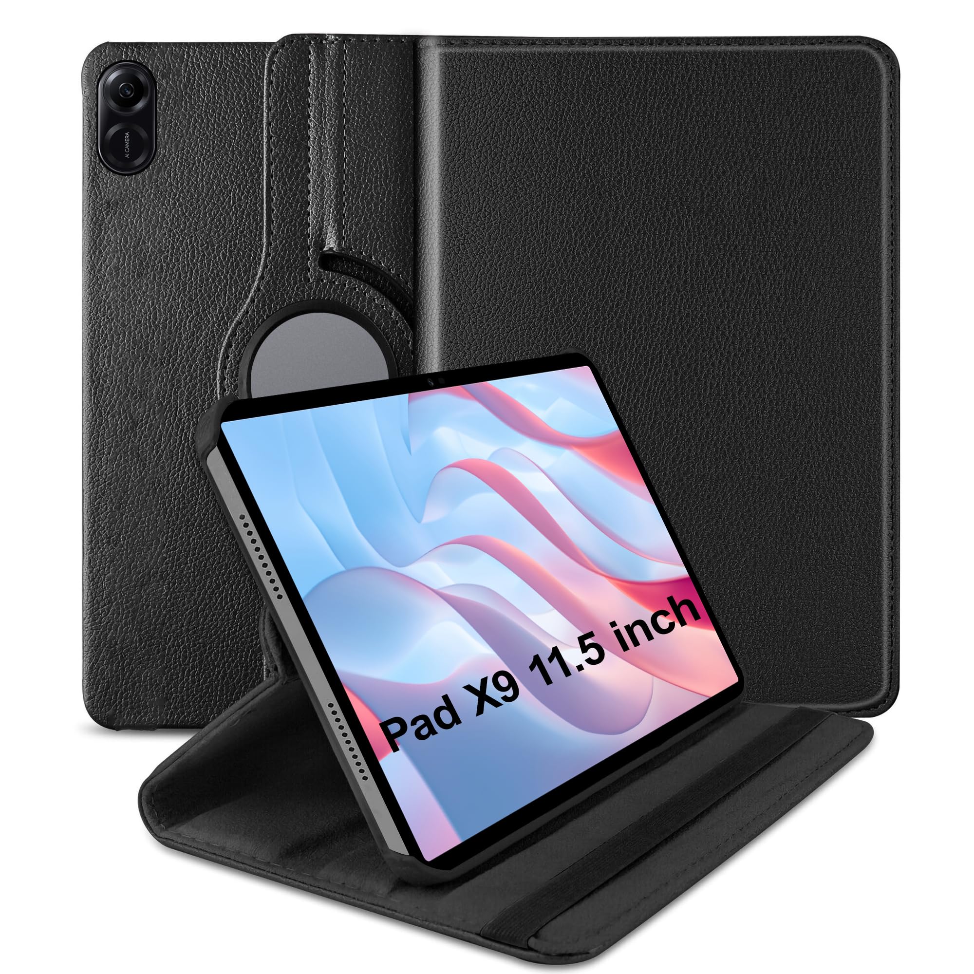 TGK Rotating Cover for Honor Pad X9 11.5 inch Leather Flip Case (Hot Pink) (B0D7TDWMK9) Amazon Price History, Amazon Price Tracker