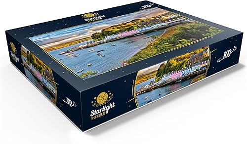 Vista 20 de MyPuzzle View of Portree Before Sunset Isle of Skye Scotland - Rompecabezas prémium de 1000 piezas para adultos