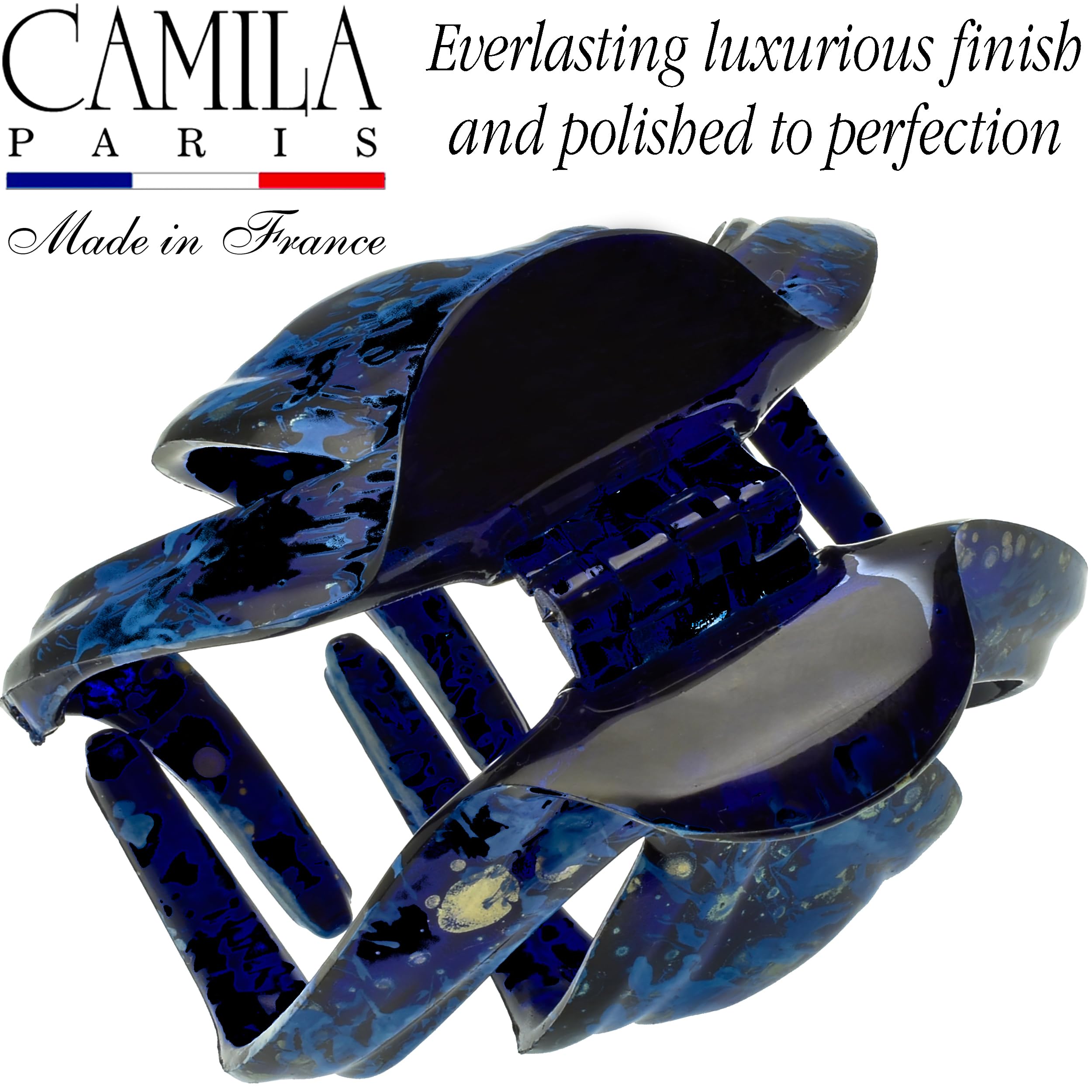 Camila Paris CP3862 - Molletta per capelli a forma di polipo, 7,6 cm, media, per capelli spessi