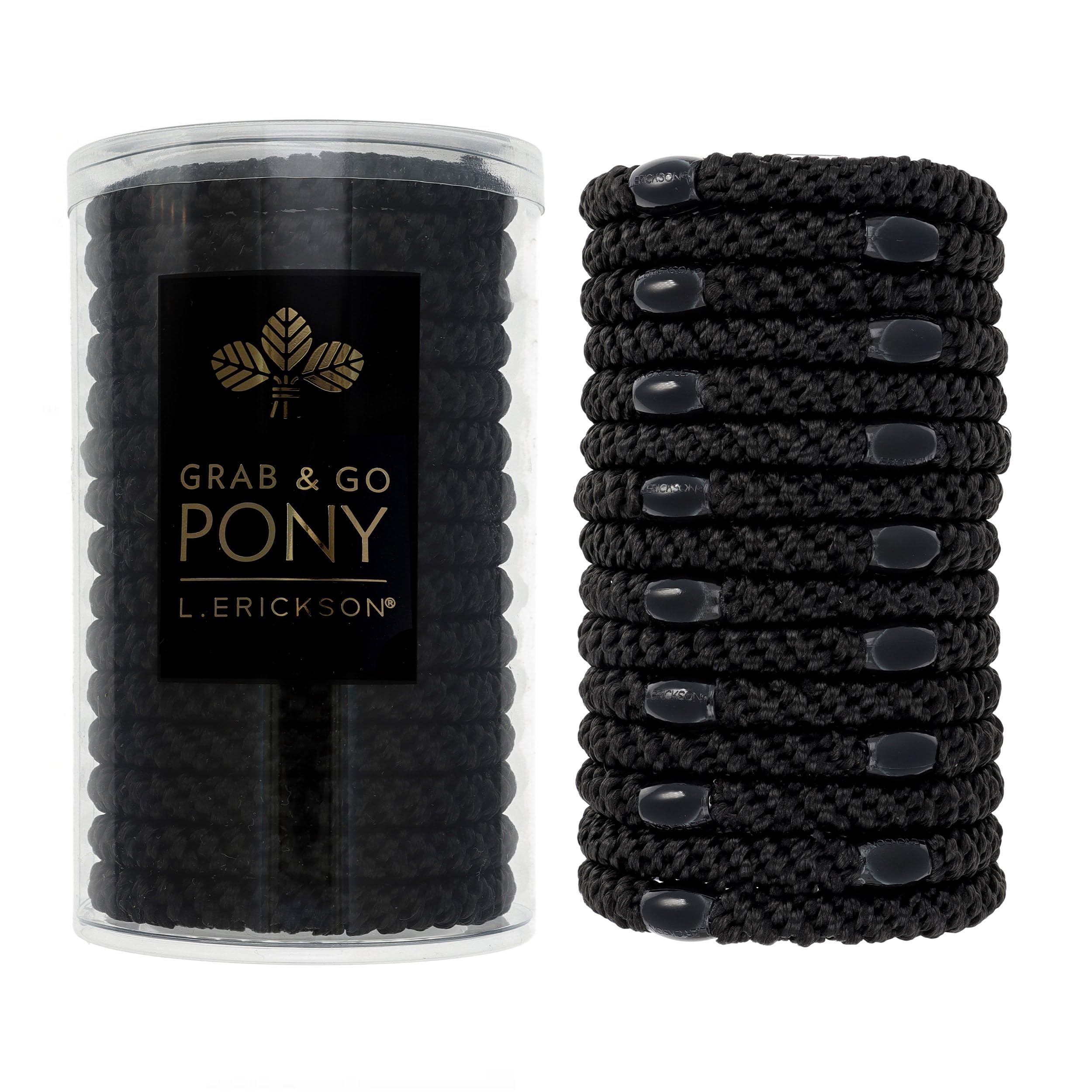 Amazon.com : L. Erickson Hair Ties for Thick Hair, Grab & Go Pony Amazon.com : L. Erickson Hair Ties for Thick Hair, Grab & Go Pony