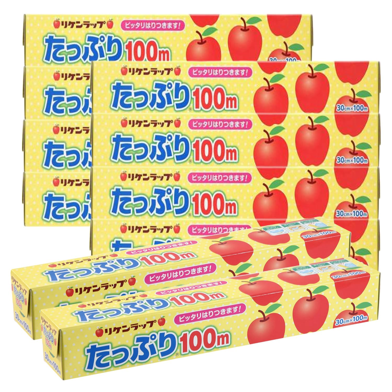 Amazon.co.jp: リケンラップ たっぷり 30cm×100m 大容量 家庭・業務用