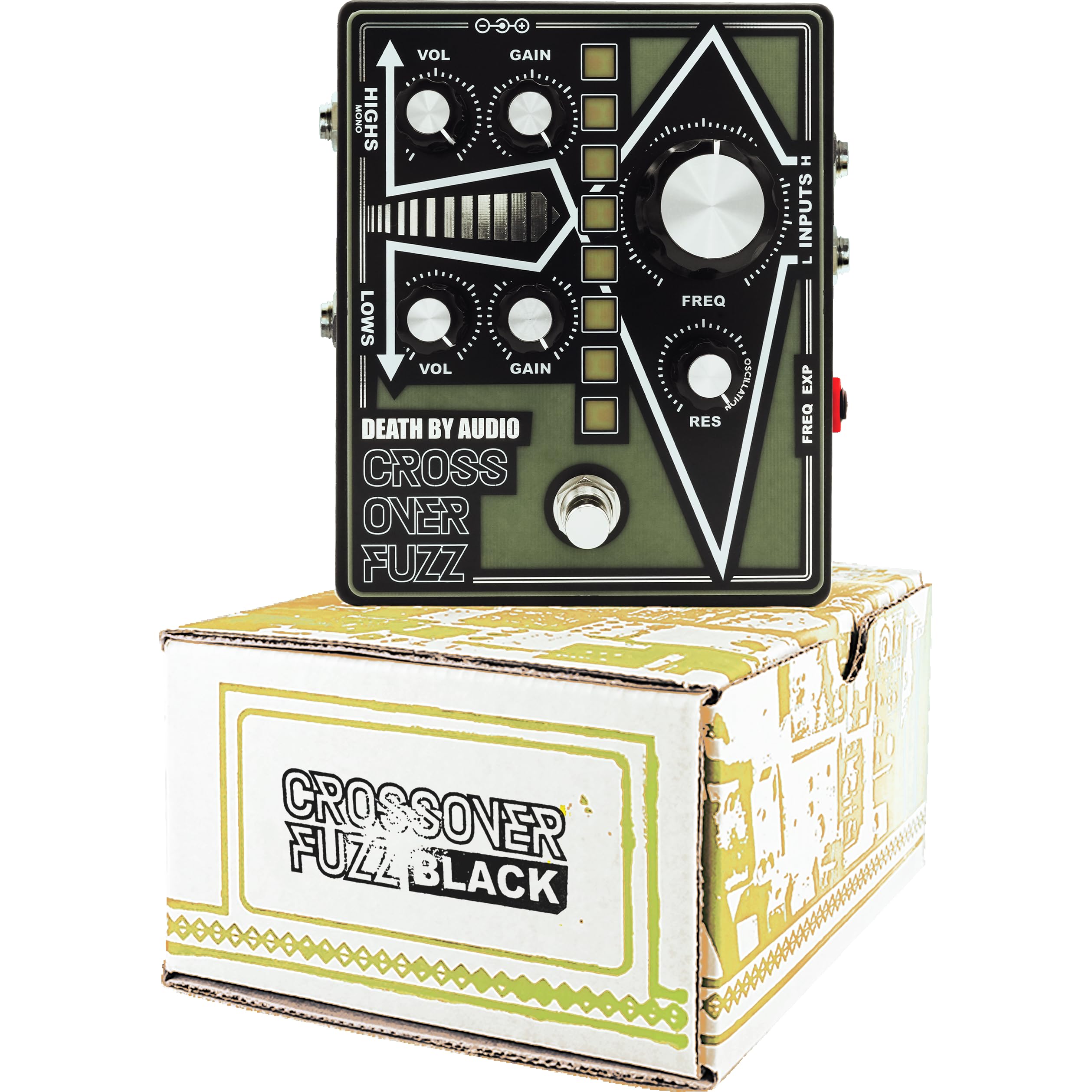 Death By Audio Pédale Crossover Fuzz - Distorsion Polyvalente Et Très Ajustable