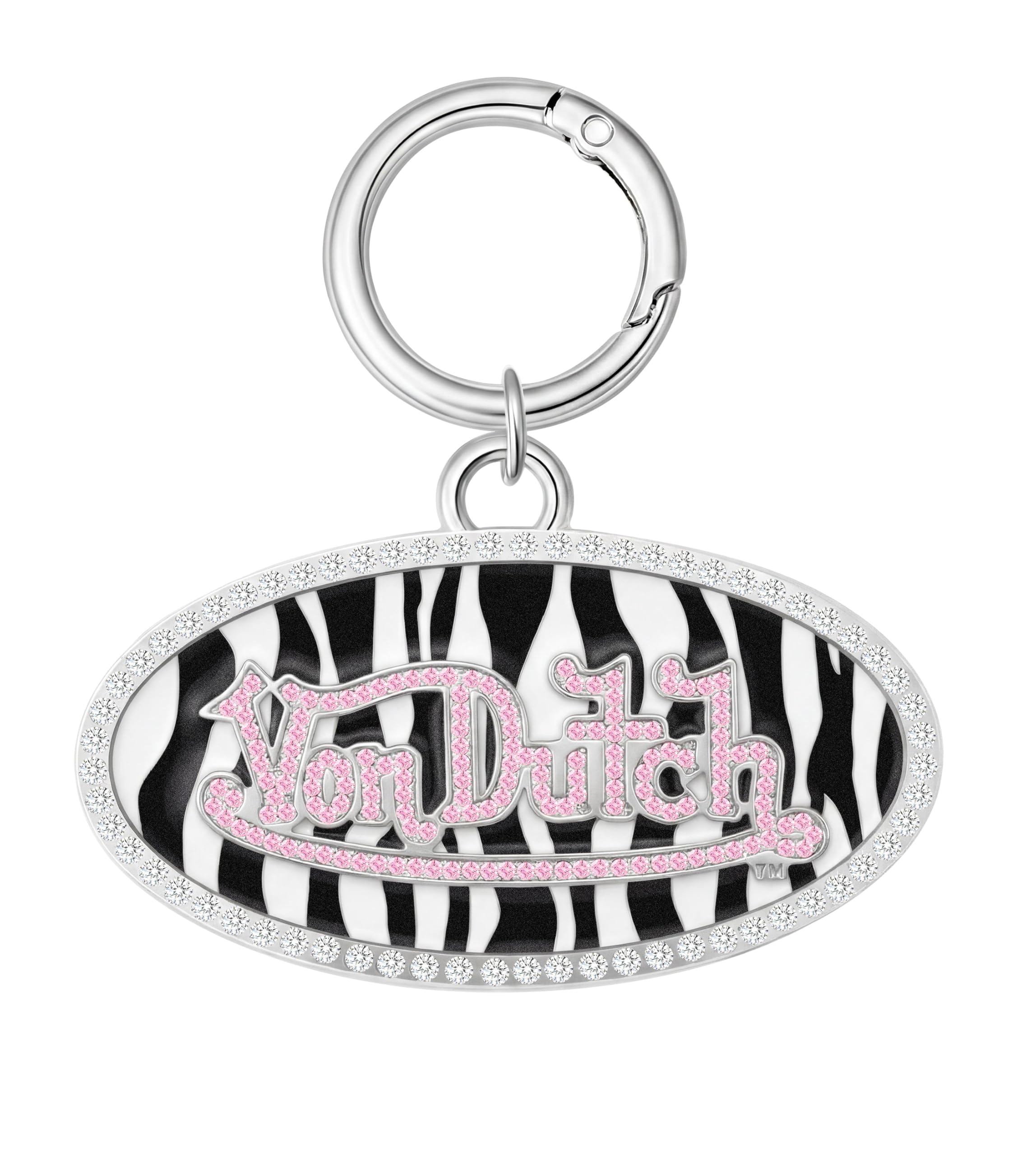 Zebra, Hinged Key Ring