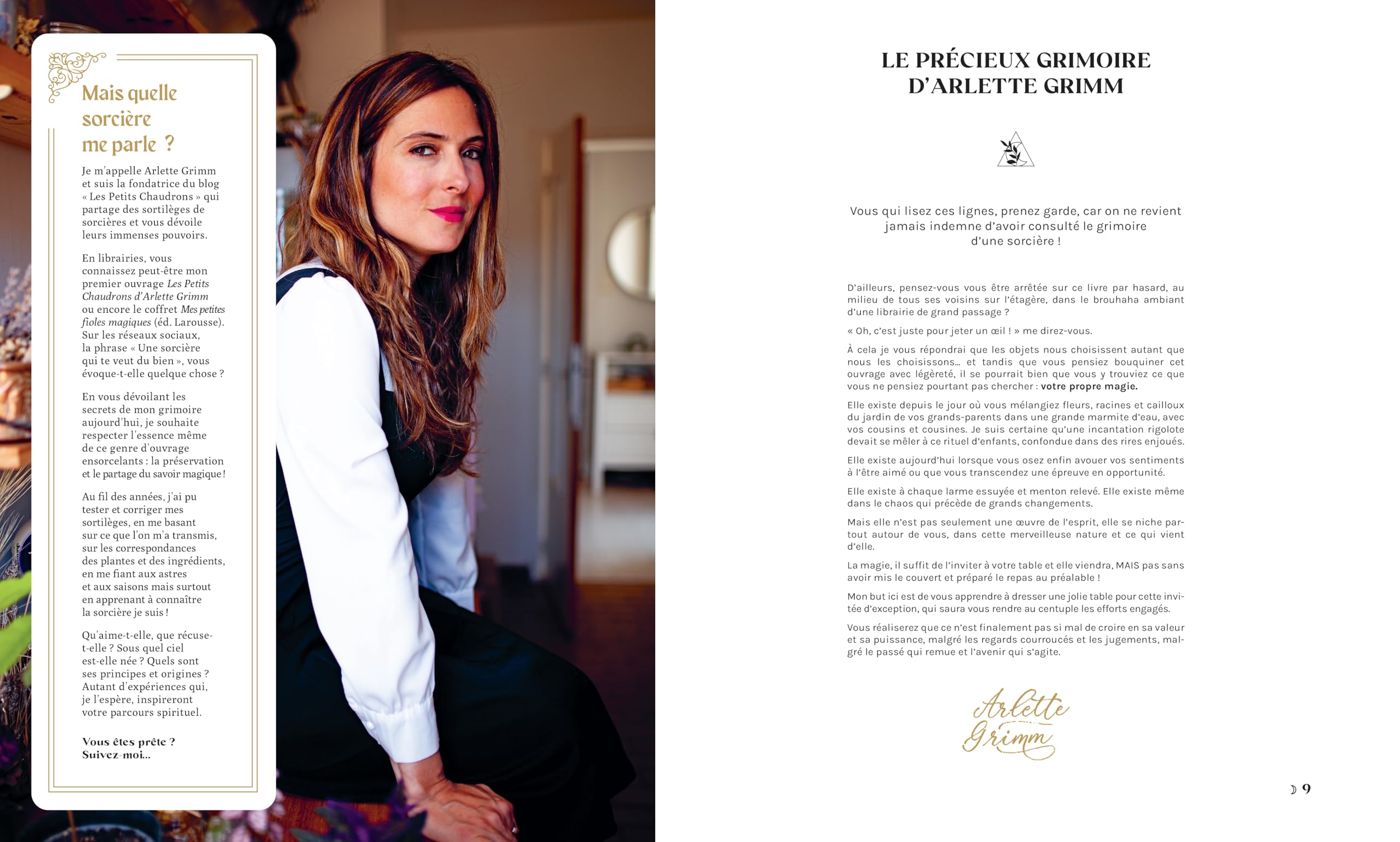 Le précieux grimoire d'Arlette Grimm
