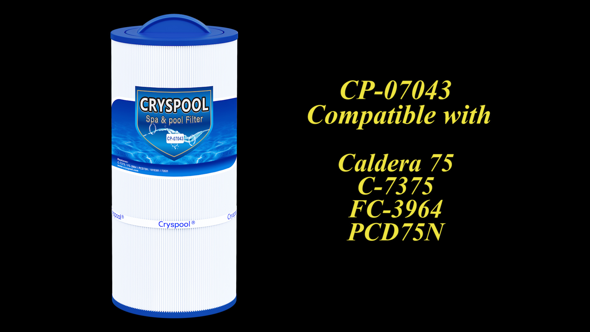 Amazon.com: Cryspool® 07043 Filter Compatible with Caldera 75, C