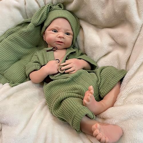 Miniatura 5 de OtardDolls Muñecas Reborn de 18 pulgadas, de silicona completa, de aspecto real, realista, muñeca de bebé recién nacida realista con accesorios de