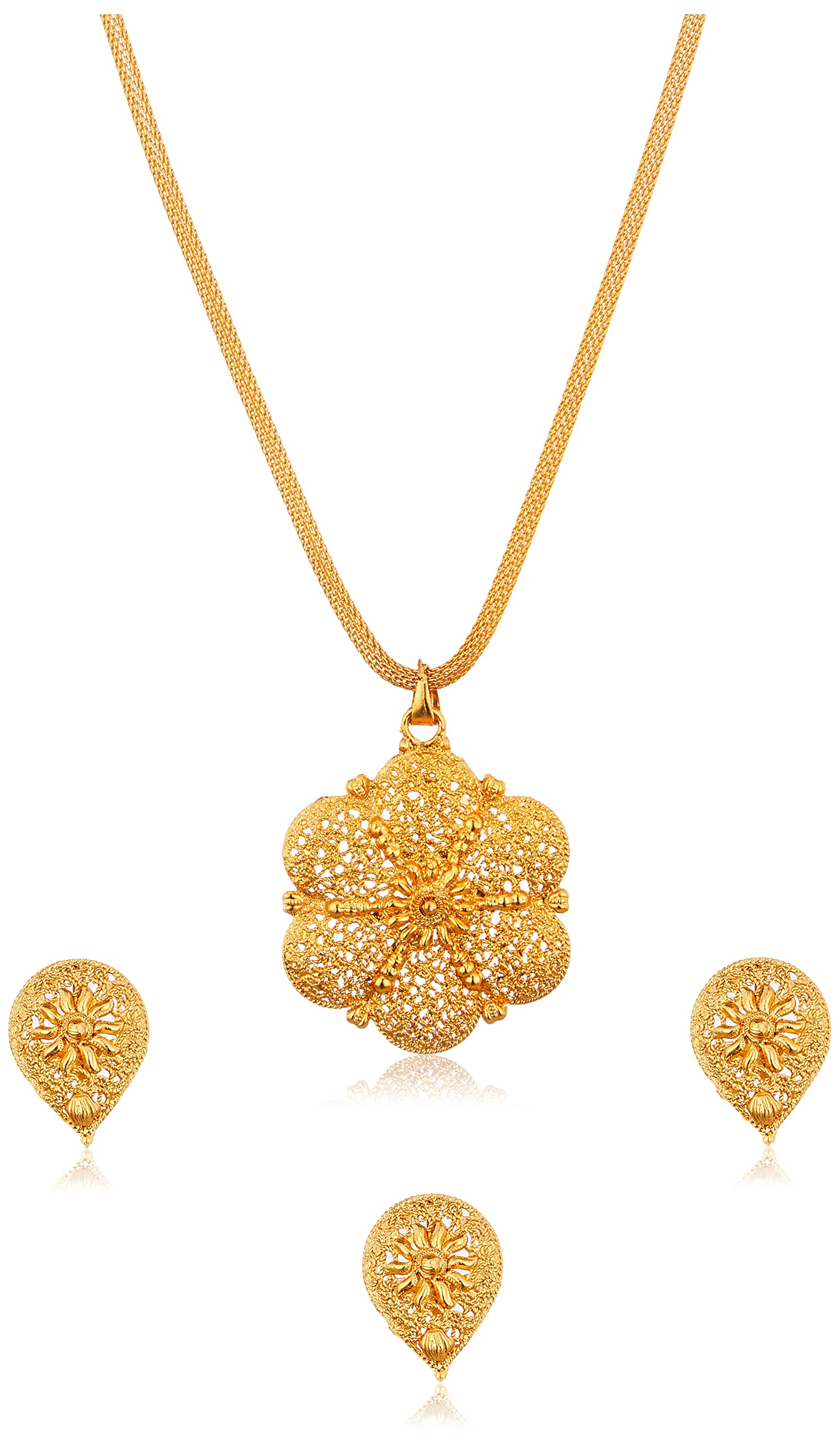 Sukkhi Exotic Gold Plated Combo Pendant Set For Women (B0BTPFD8SJ) Amazon Price History, Amazon Price Tracker