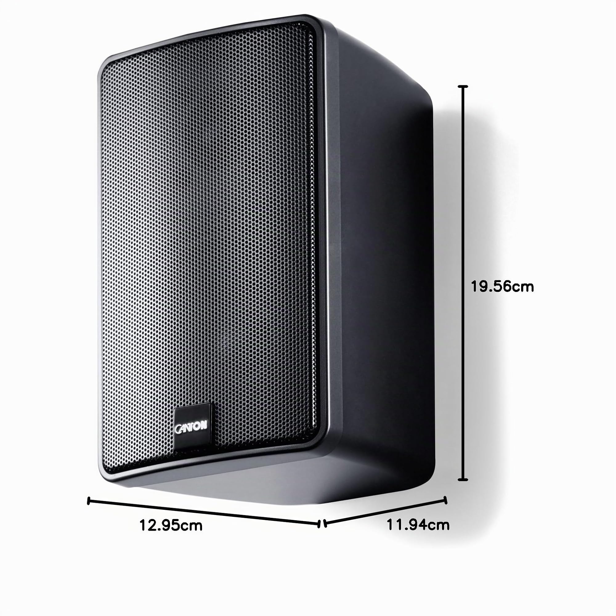 Canton Plus GX.3 - Altavoz de estantería de 40W, negro