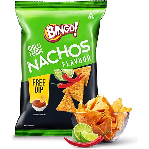 Bingo Nachos Chilli Limon 80G