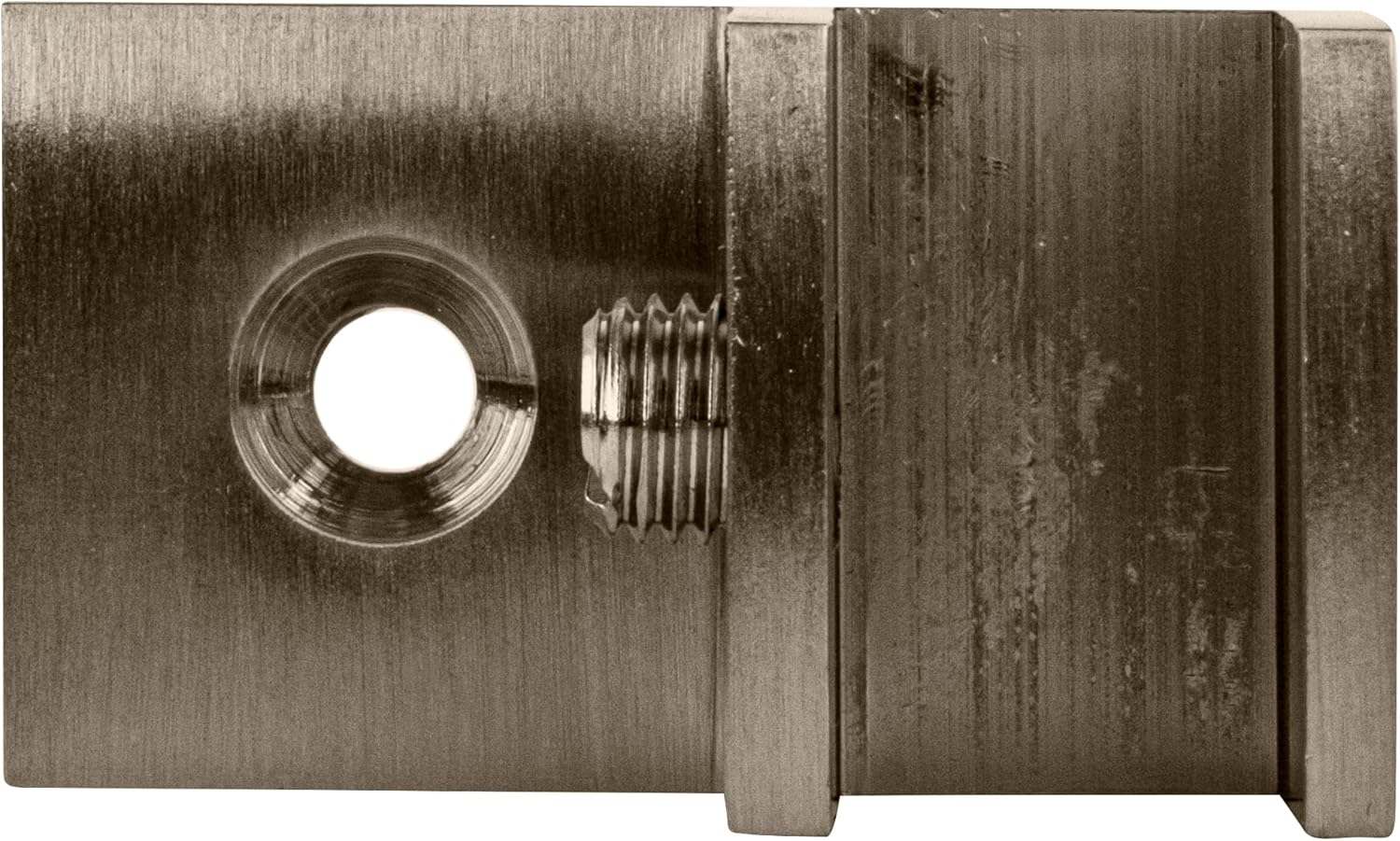 C.R. LAURENCE S0GC01BN CRL Brushed Nickel Ceiling Mount "Sleeve Over" Glass Clamp