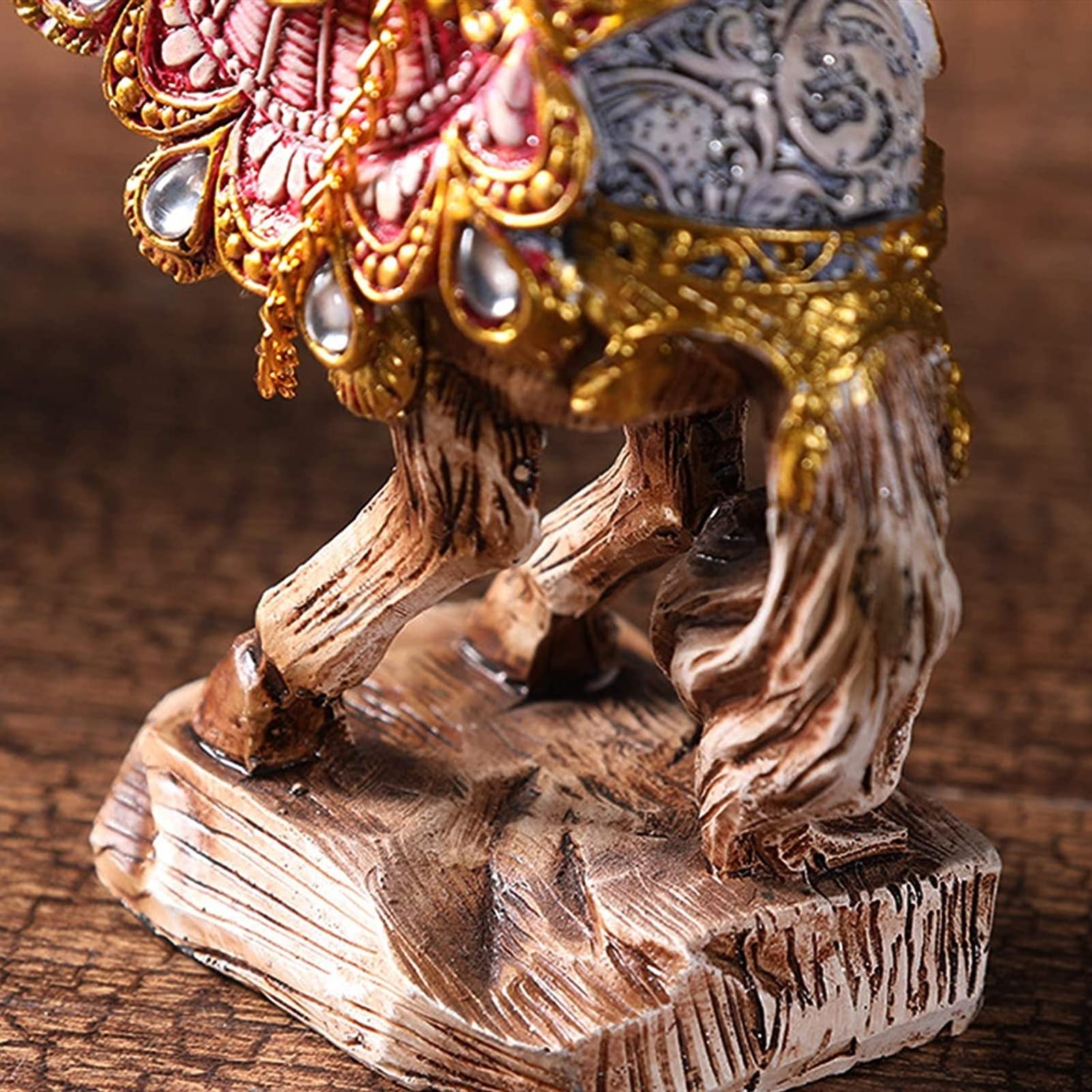 Rzeźba na blacie statua Feng Shui, statua konia do domu, figurki zwierząt dekoracje ozdoby rzeźbiarskie, parapetówkę, biznes, prezenty, zestaw symboli prezent błogosławieństwo