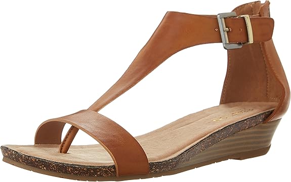 Kenneth Cole Women's Gal T-Strap Wedge Sandal