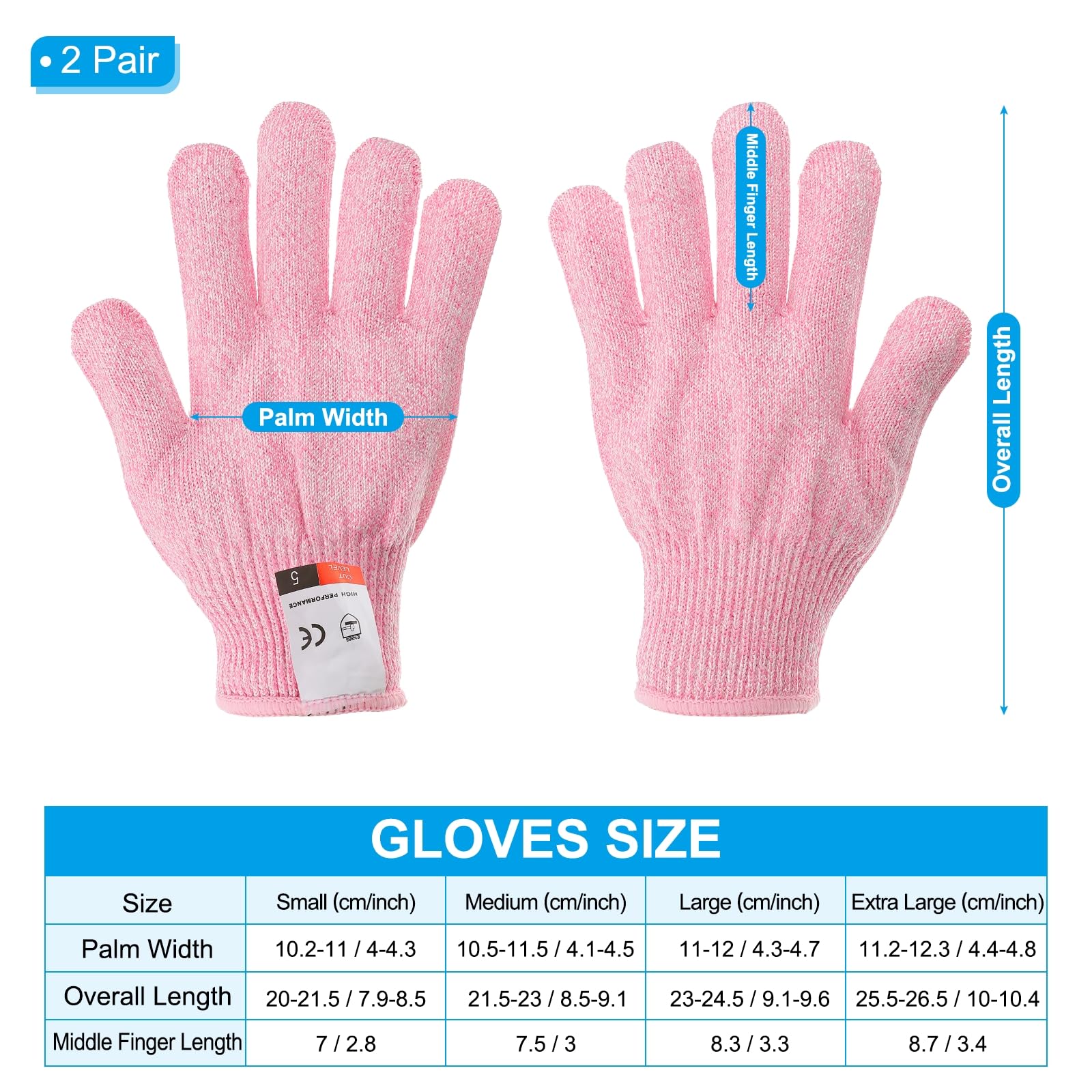 PATIKIL Cut Resistant Gloves - Image 2