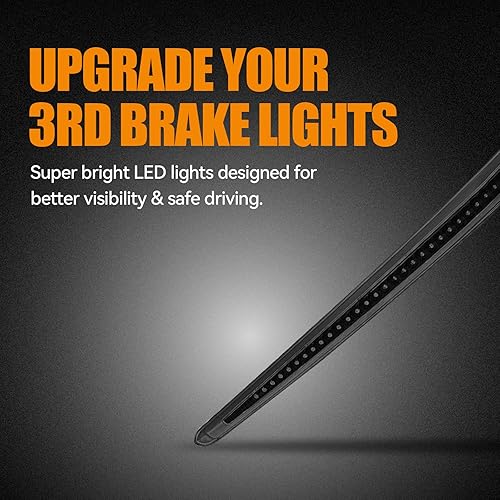 Miniatura 190 de Tercera tercera luz de freno para Chevy Silverado 1999-2006/GMC Sierra 1500 2500 3500HD, 2007 Silverado/Sierra Classic Modelo LED Time Tunnel