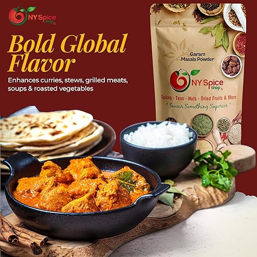Miniatura 5 de Garam Masala Polvo – Mezcla de especias indias – Mezcla de especias multiusos sin sal de primera calidad para adornar curries – Halal y adecuado