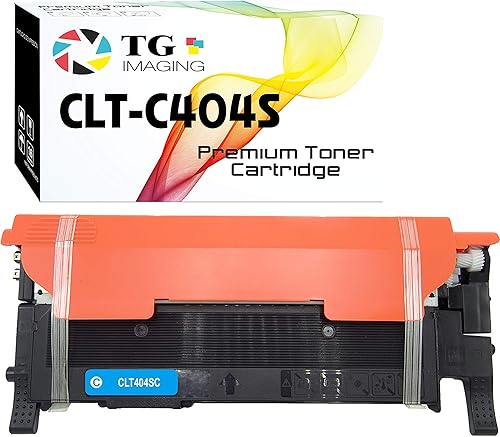 Miniatura 1 de TG Imaging Cartucho de tóner compatible con CLT-404S para CLT-C404S CLTC404S para uso en impresoras de tóner SL-483 C430W C433W 480FW C480FN C480W