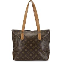 Pre-loved Monogram Canvas Cabas Piano, Brown