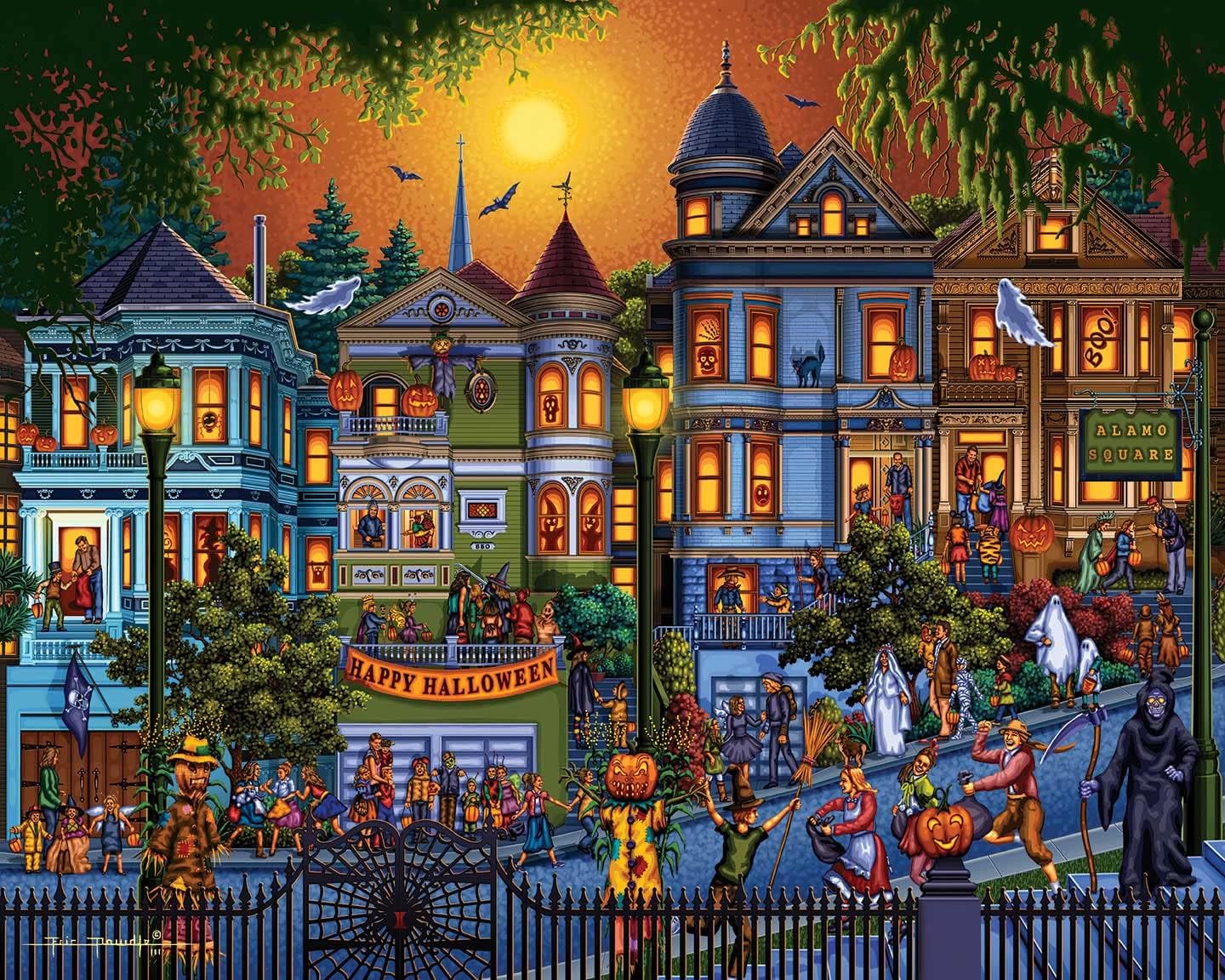Dowdle Jigsaw Puzzle - Trick or Treat - 1000 Piece