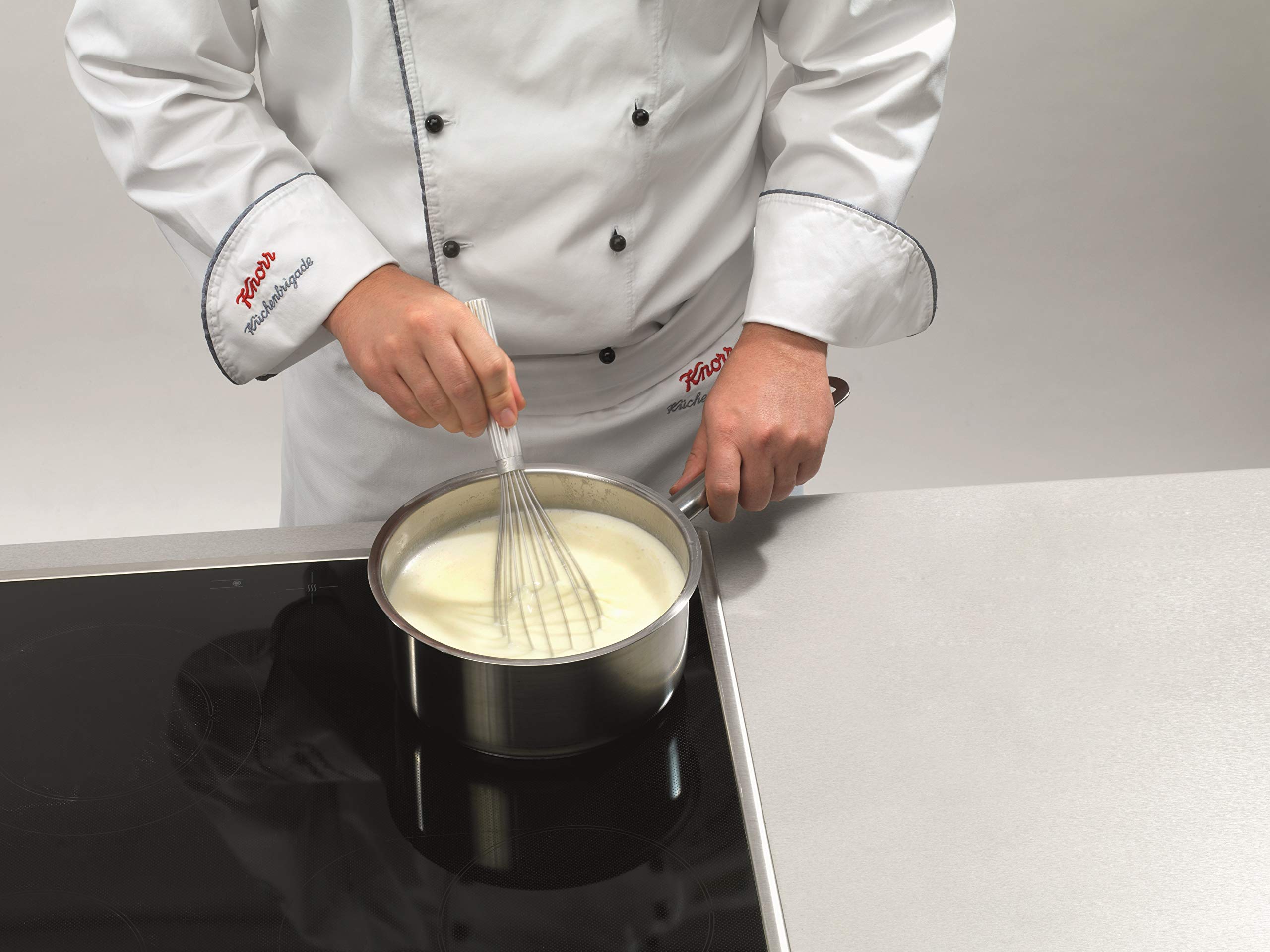 Knorr Sahne Sauce Carbonara 1 kg, 1er Pack (1 x 1 kg) & Käse Sauce (cremige Konsistenz, abgerundeter Käsegeschmack) 1er Pack (1 x 1kg)