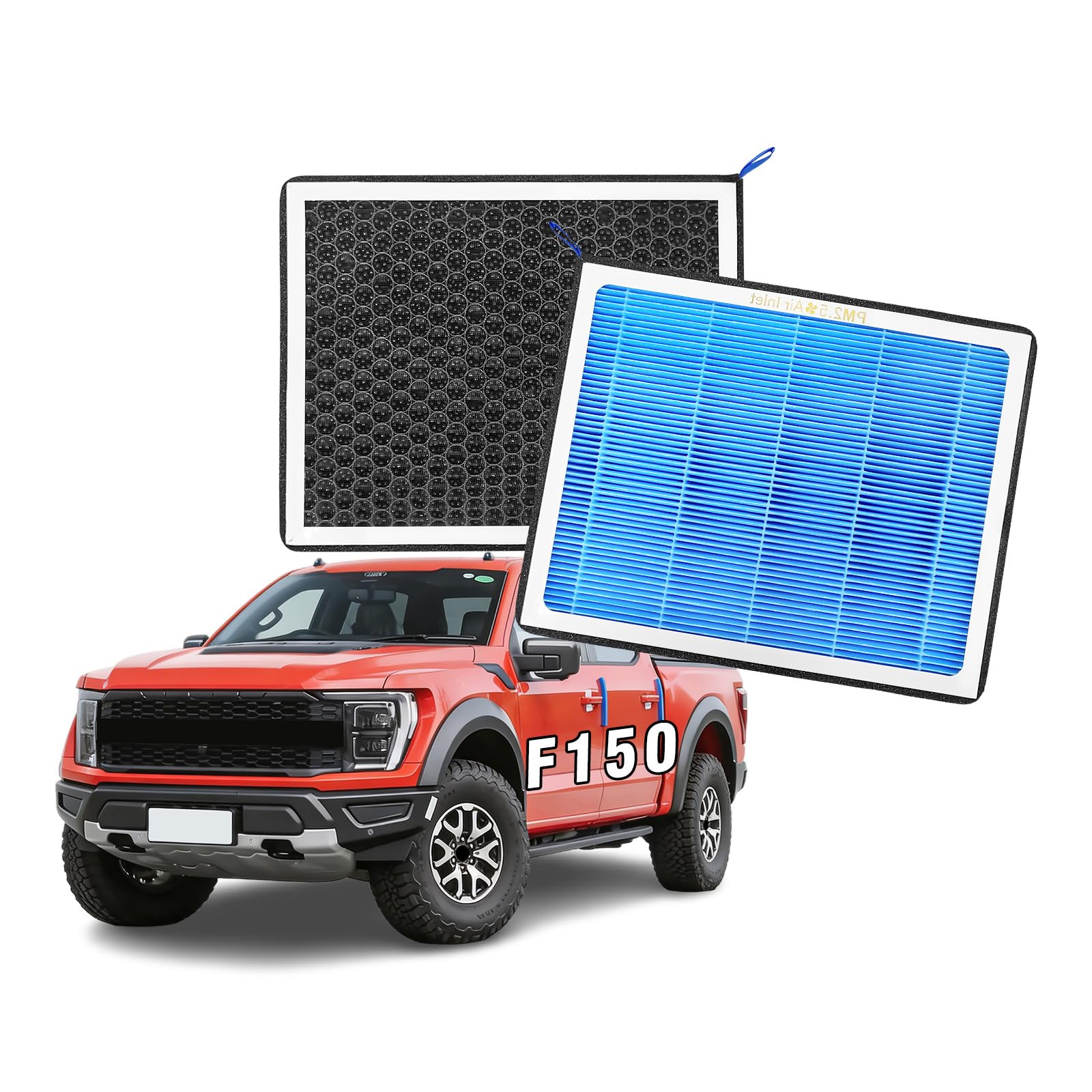 Cabin Air Filter for Ford F150 2015-2024 F250 F350 F450 Expedition 18-24